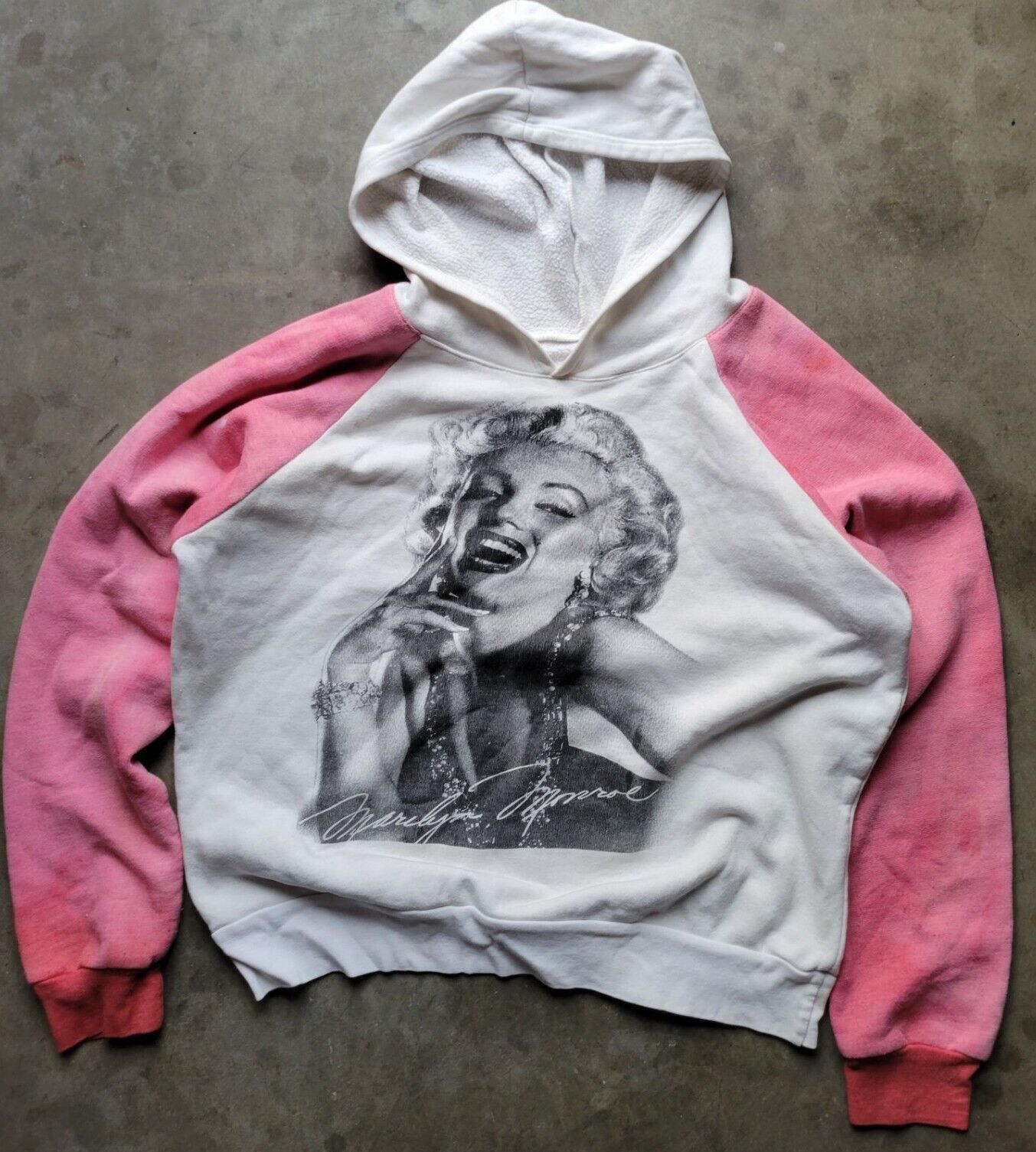 Marilyn Monroe hoodie sz Large made in USA