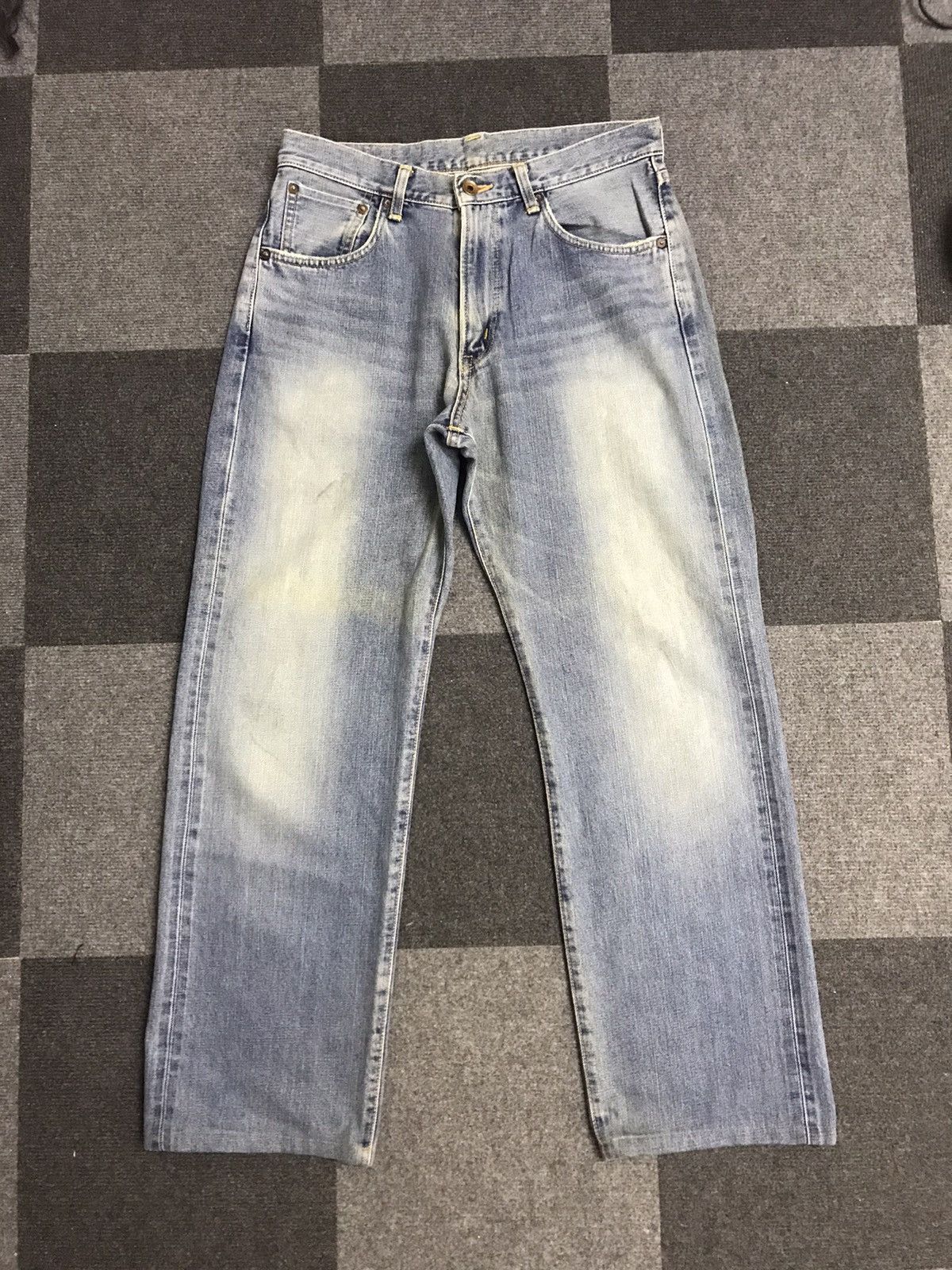 Edwin 💥90 Style💥EDWIN 505X Stone Wash Selvedge Jeans Size US 31 - 3 Thumbnail