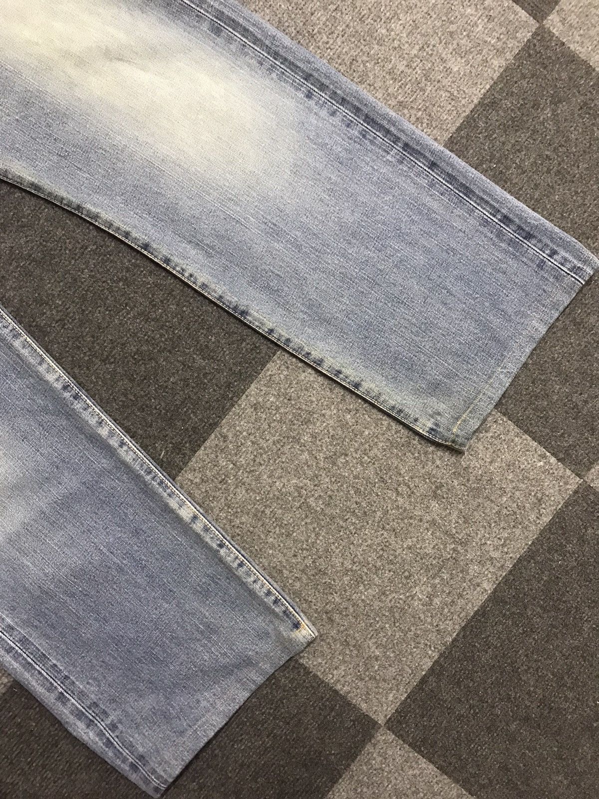 Edwin 💥90 Style💥EDWIN 505X Stone Wash Selvedge Jeans Size US 31 - 6 Thumbnail