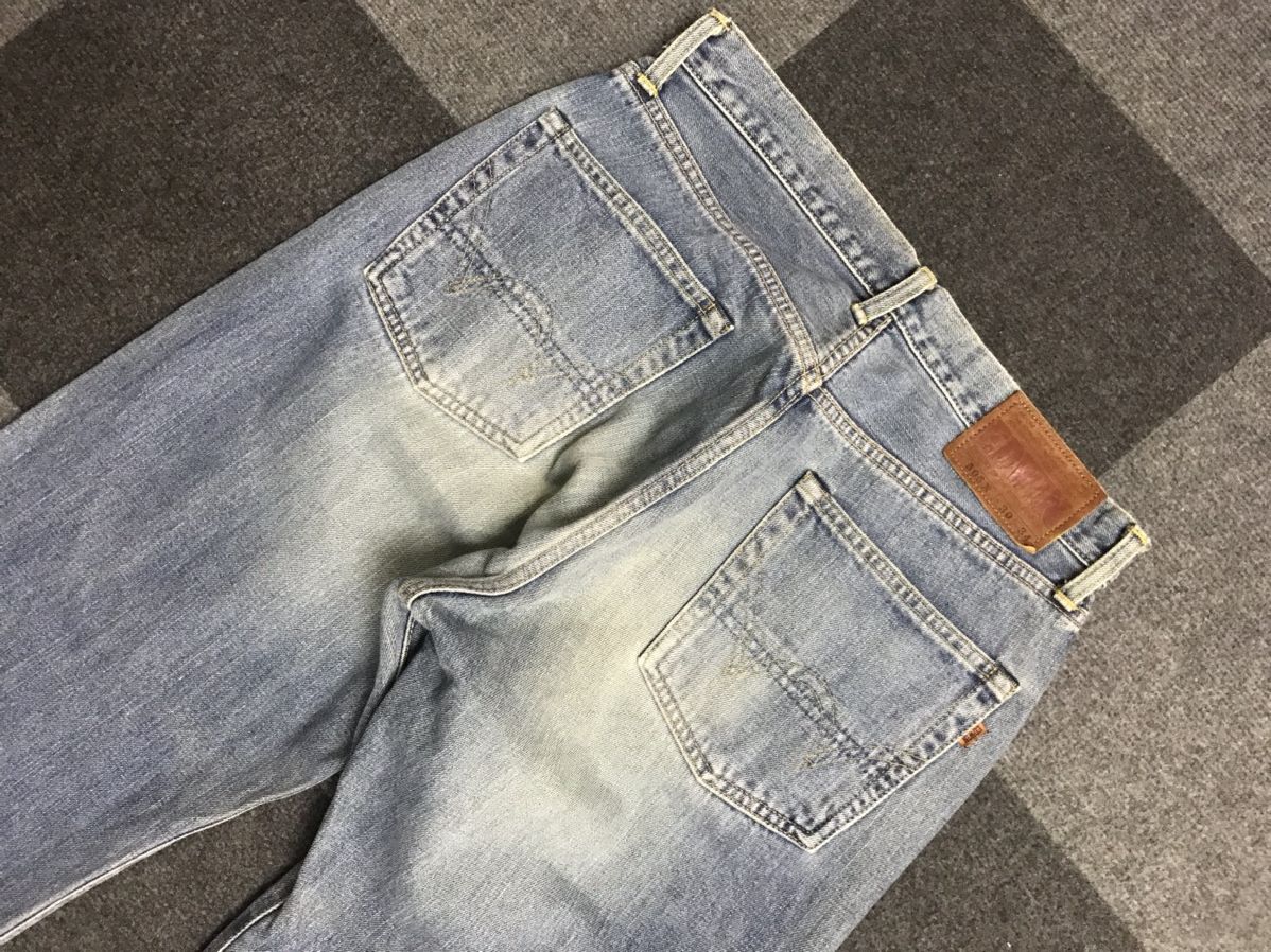 Edwin 💥90 Style💥EDWIN 505X Stone Wash Selvedge Jeans Size US 31 - 14 Thumbnail