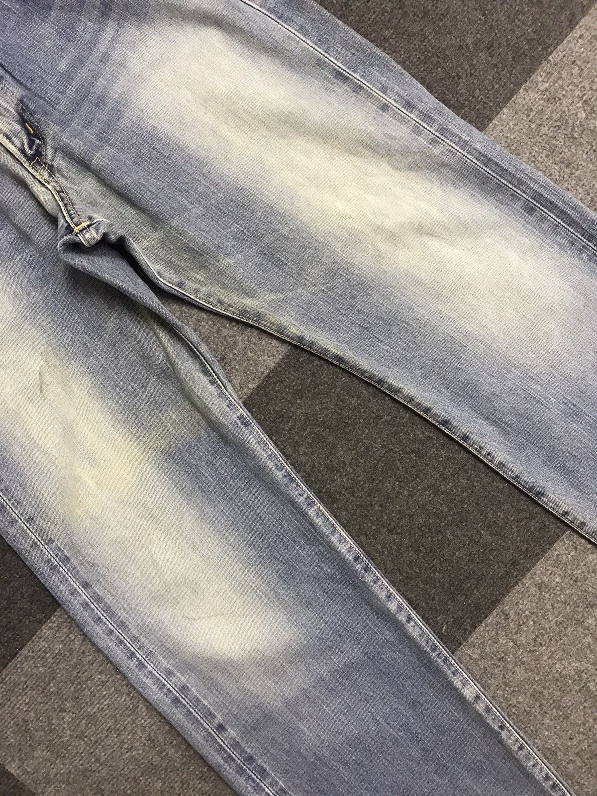 Edwin 💥90 Style💥EDWIN 505X Stone Wash Selvedge Jeans Size US 31 - 5 Thumbnail
