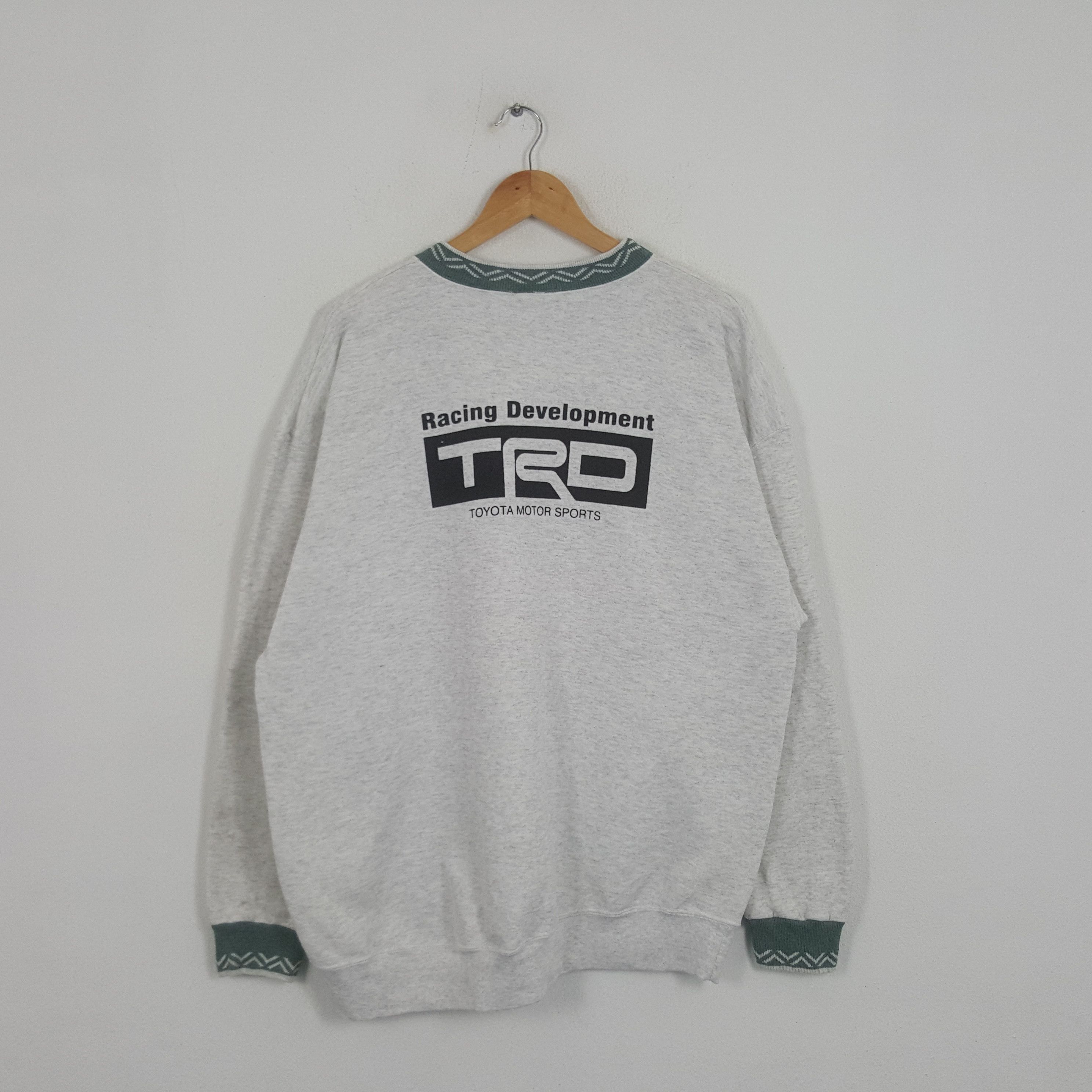 La Gear Vintage La Gear X TRD Racing Development Custom Sweatshirt Size US XL / EU 56 / 4 - 1 Thumbnail