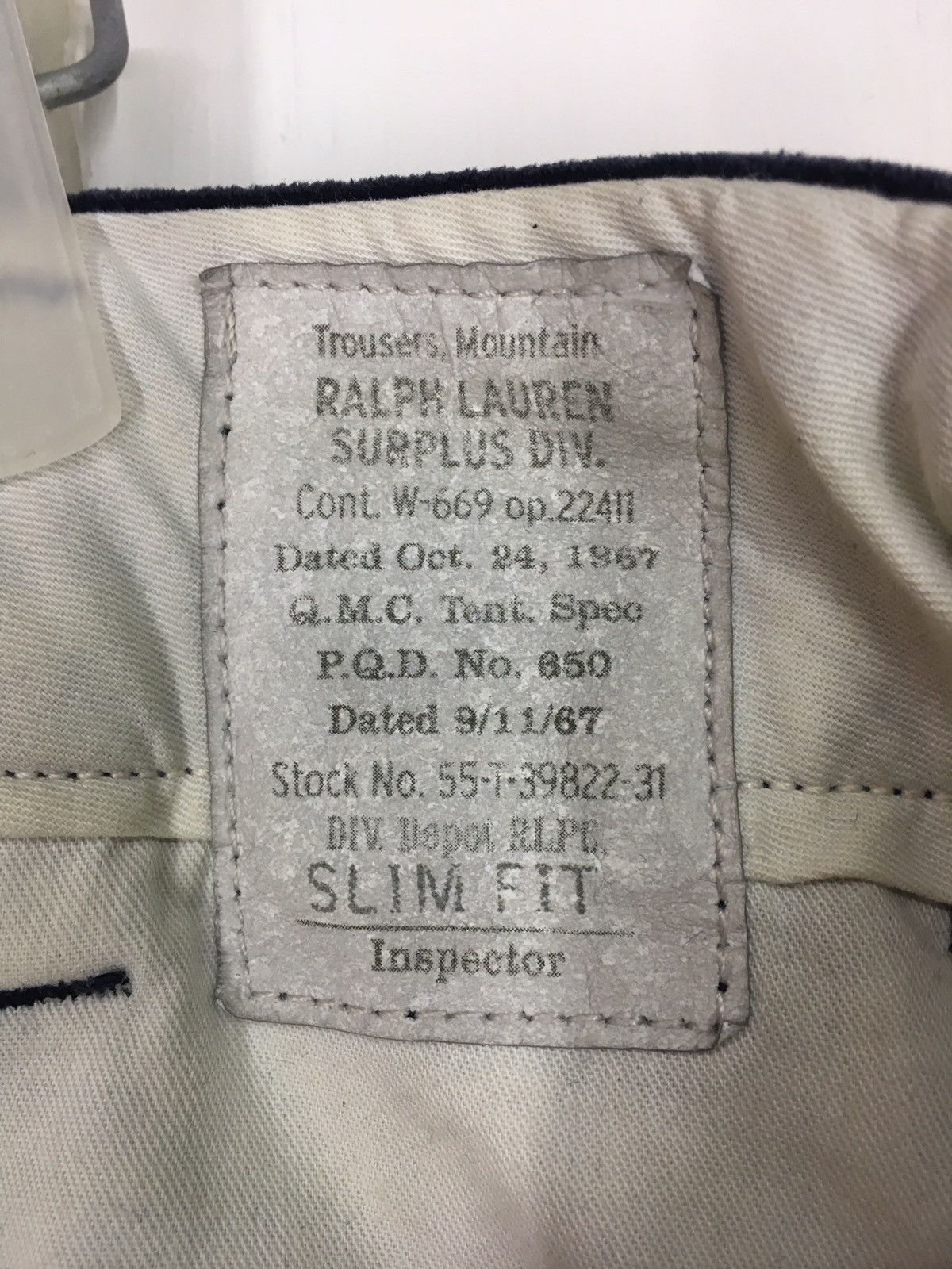 Polo Ralph Lauren Polo By Ralph Lauren x Surplus corduroy Cargo Pant Size US 36 / EU 52 - 9 Thumbnail
