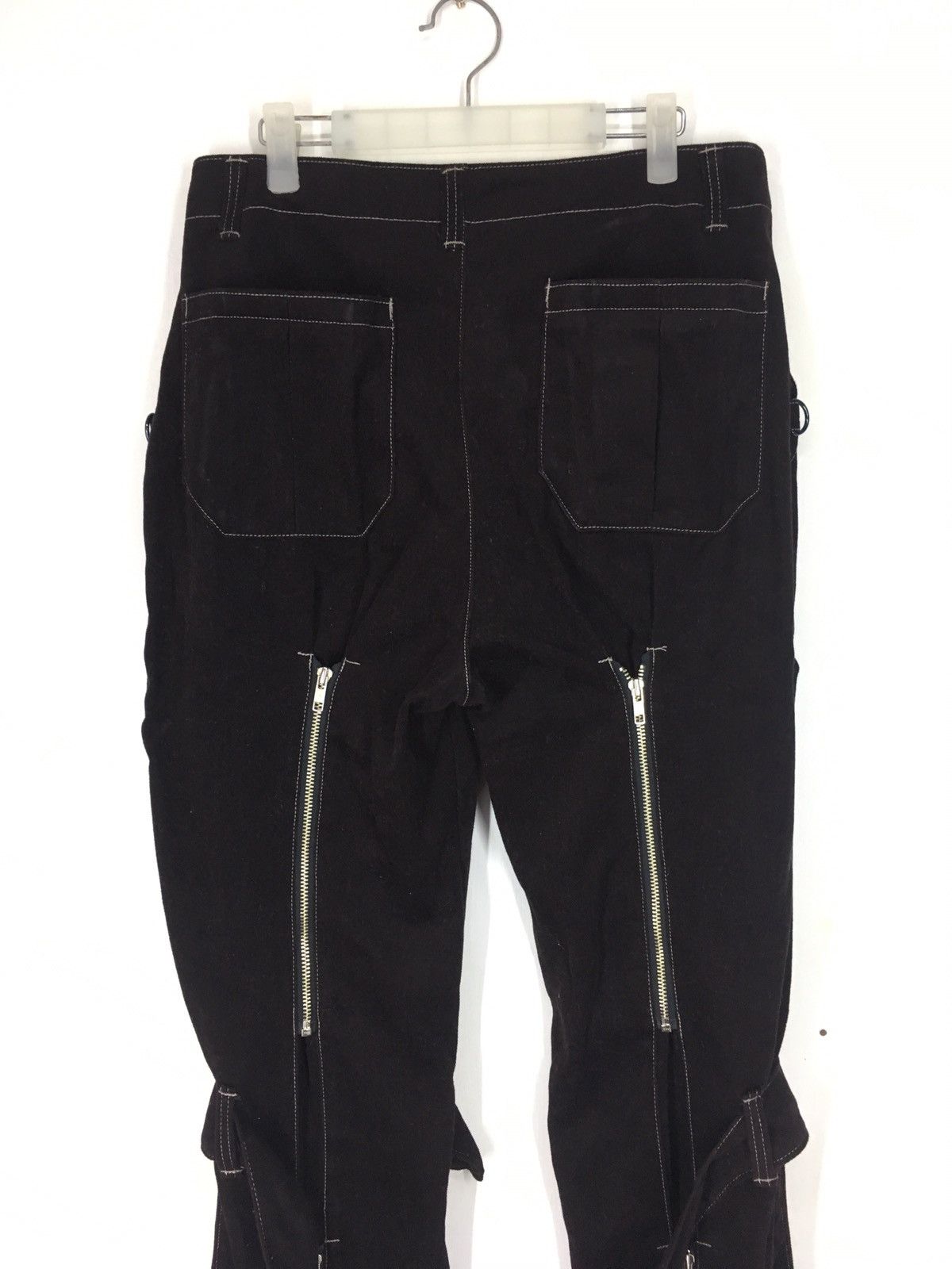 Japanese Brand J 63 B Japanese Brand Bondage Pants punk style Size US 32 / EU 48 - 4 Thumbnail