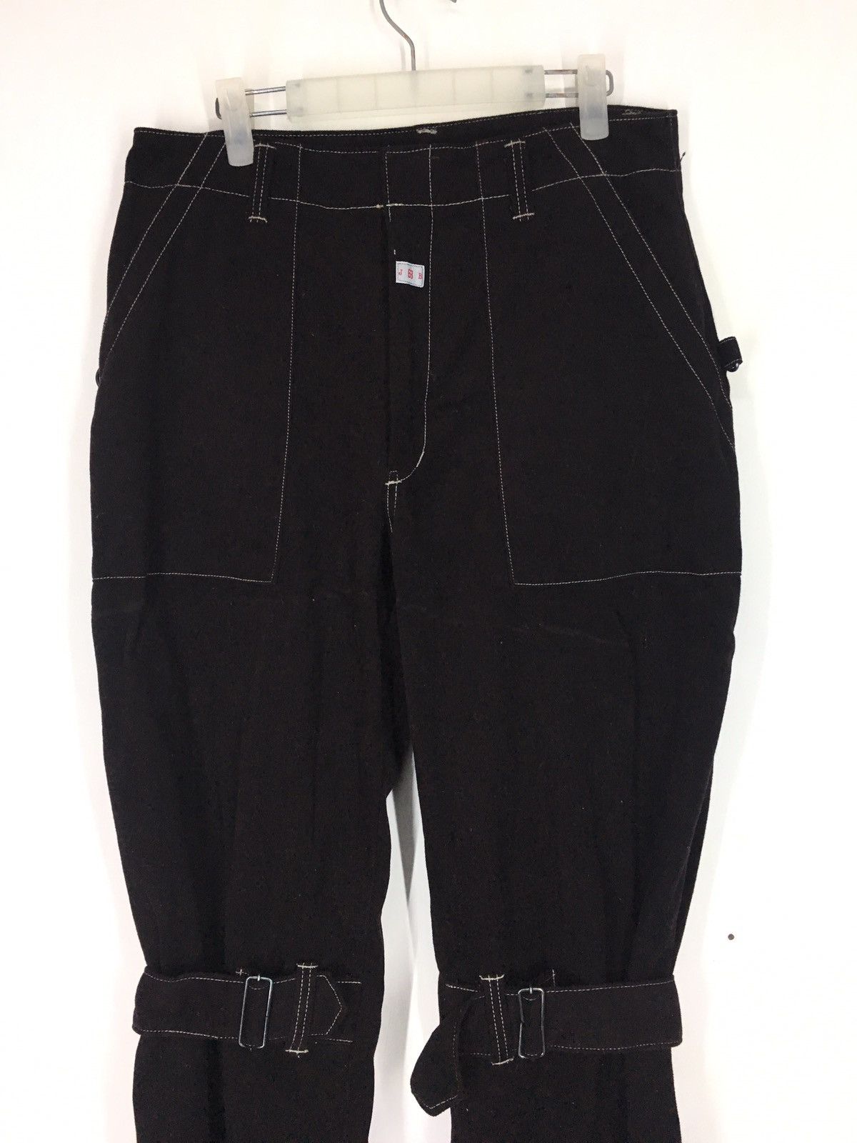 Japanese Brand J 63 B Japanese Brand Bondage Pants punk style Size US 32 / EU 48 - 3 Thumbnail