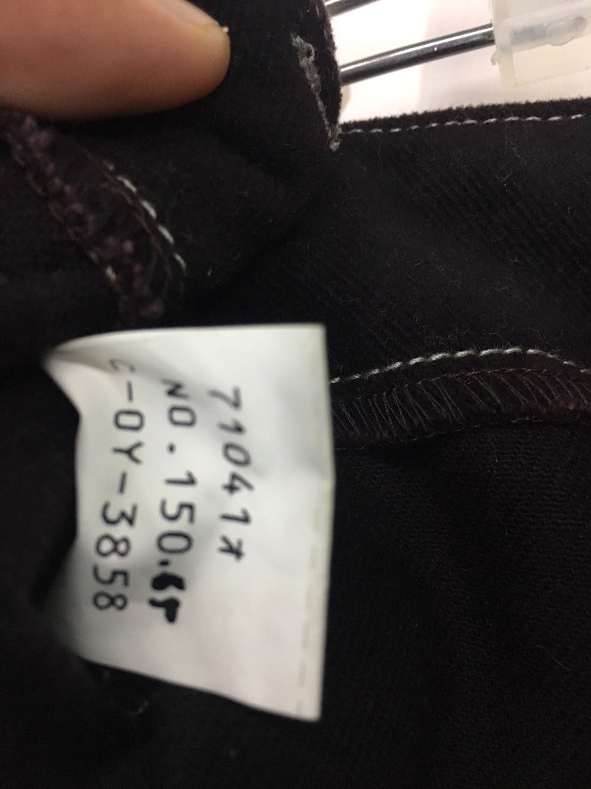 Japanese Brand J 63 B Japanese Brand Bondage Pants punk style Size US 32 / EU 48 - 12 Thumbnail