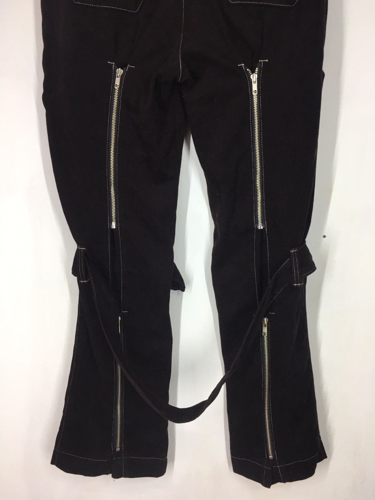 Japanese Brand J 63 B Japanese Brand Bondage Pants punk style Size US 32 / EU 48 - 6 Thumbnail