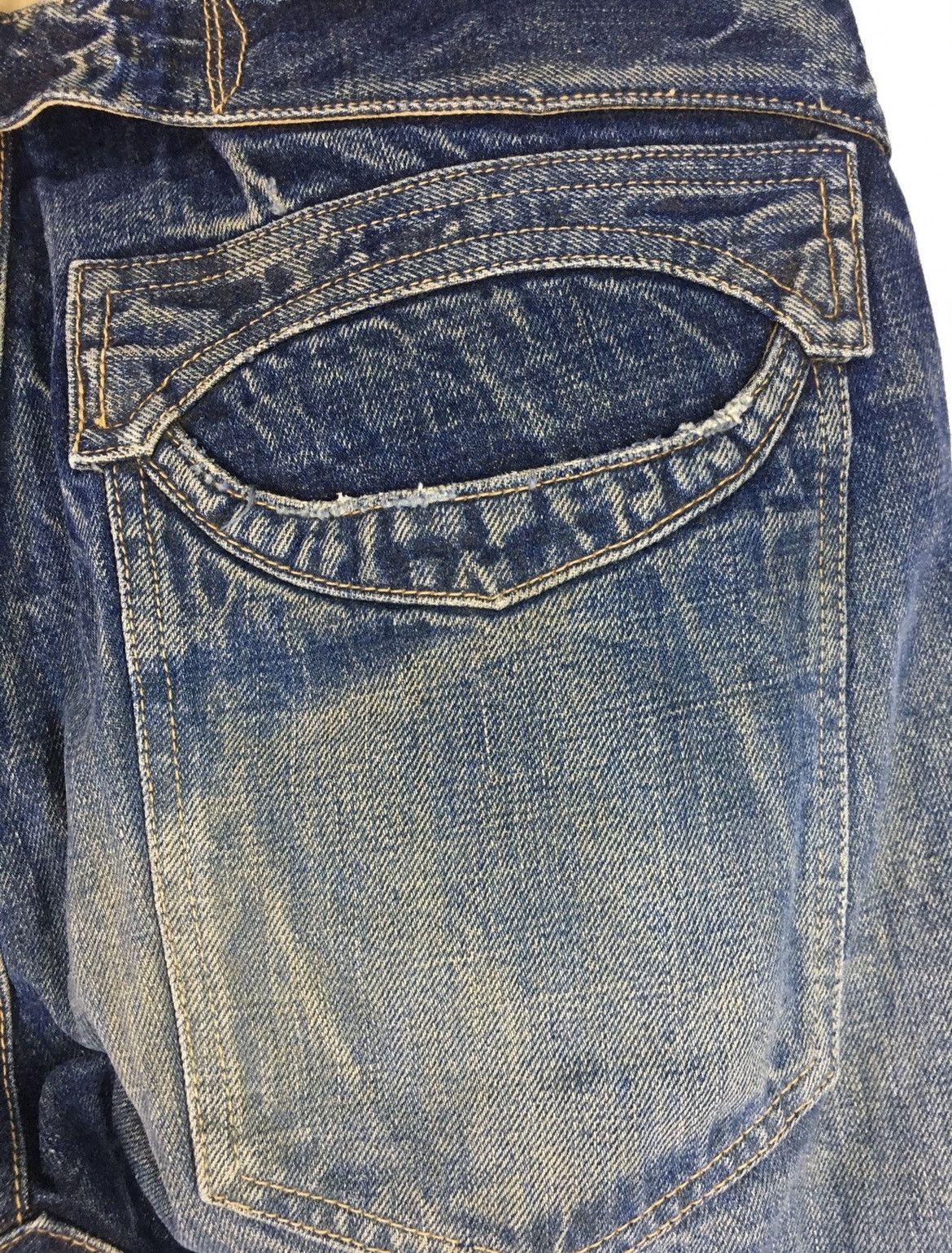 Japanese Brand Duck Digger Warehouse & co buckle back jeans Size US 32 / EU 48 - 7 Thumbnail