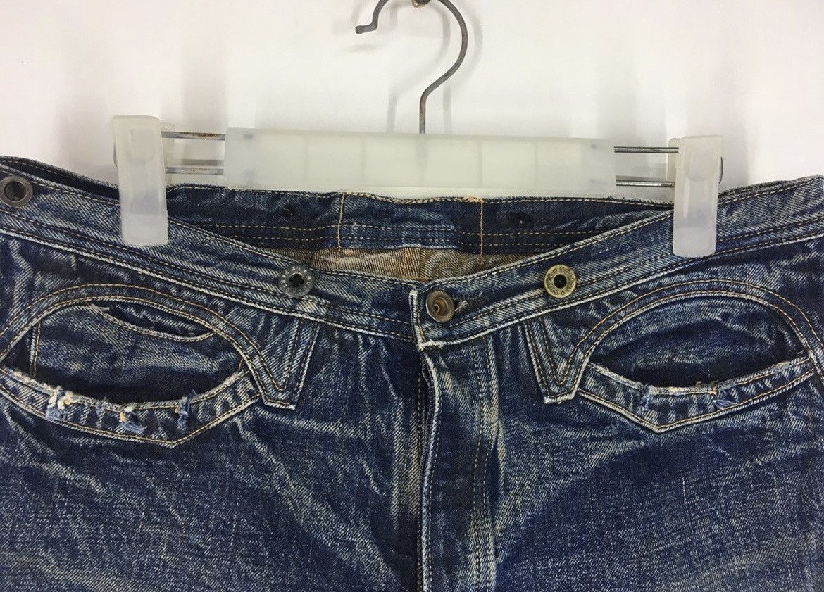 Japanese Brand Duck Digger Warehouse & co buckle back jeans Size US 32 / EU 48 - 4 Thumbnail