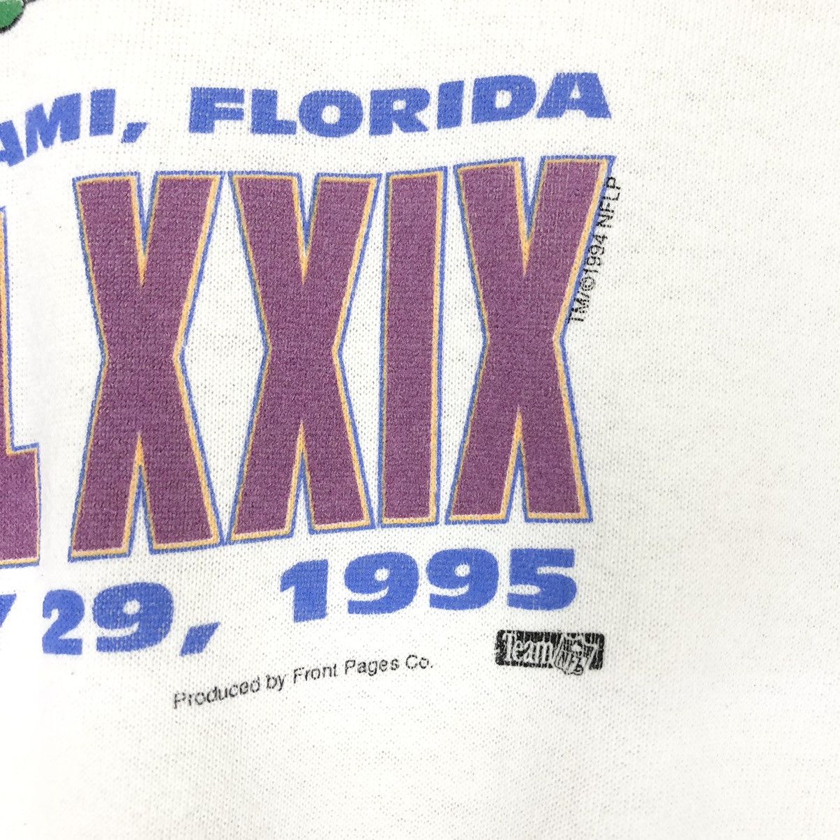 NFL 🔥OFFER🔥 1994 NFL Super Bowl Stadium Sweatshirt Big Logo Size US L / EU 52-54 / 3 - 6 Thumbnail