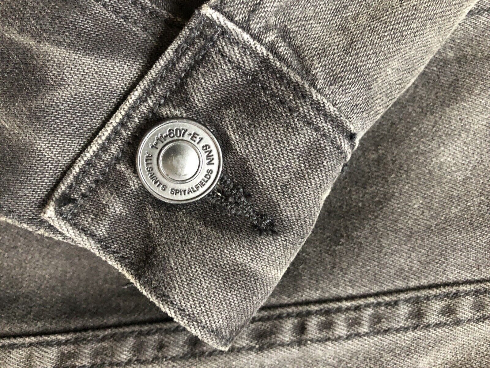 Allsaints AllSaints Okiku Boxy Denim Jacket XXL Size US XXL / EU 58 / 5 - 4 Thumbnail
