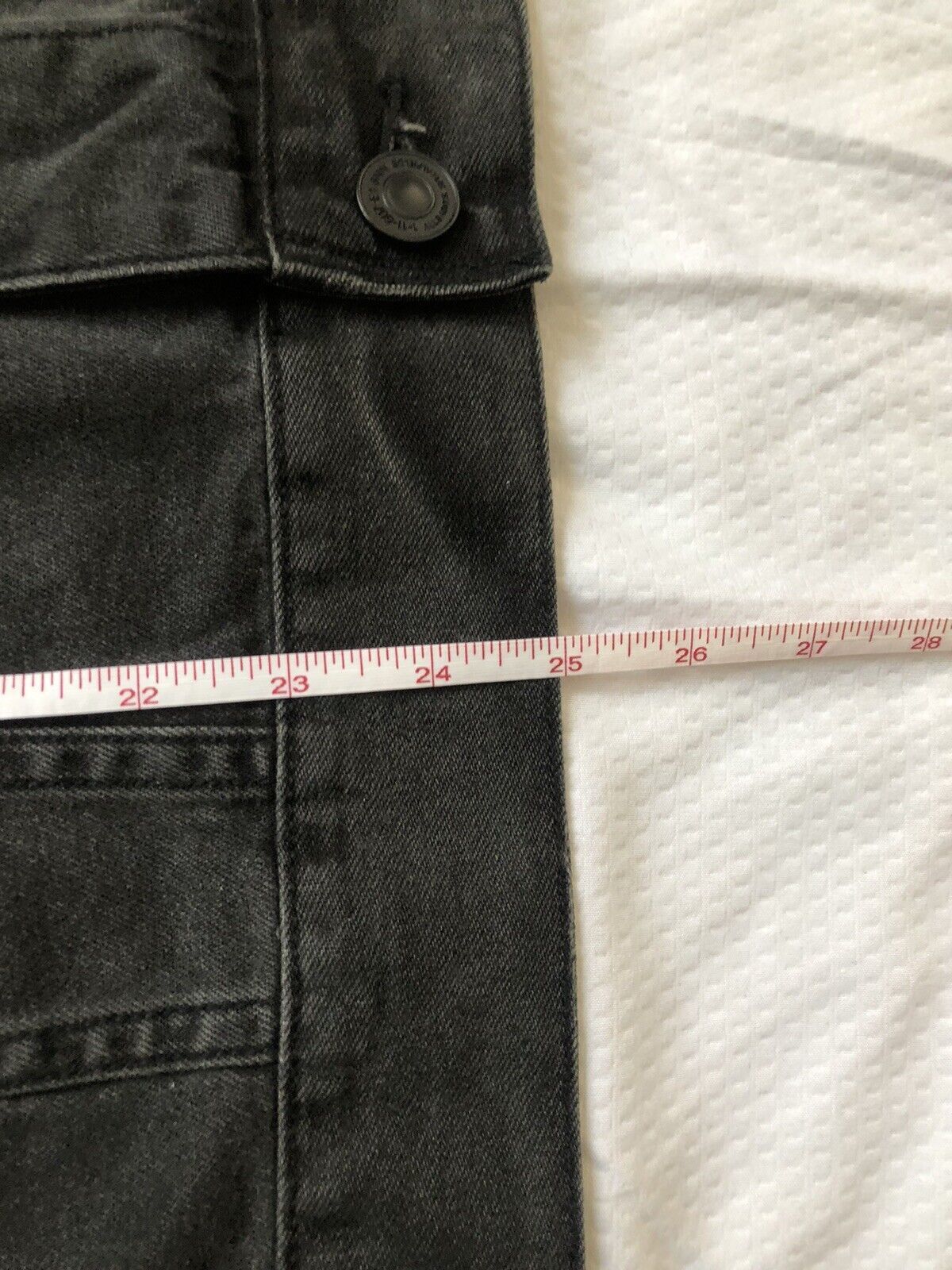 Allsaints AllSaints Okiku Boxy Denim Jacket XXL Size US XXL / EU 58 / 5 - 3 Thumbnail