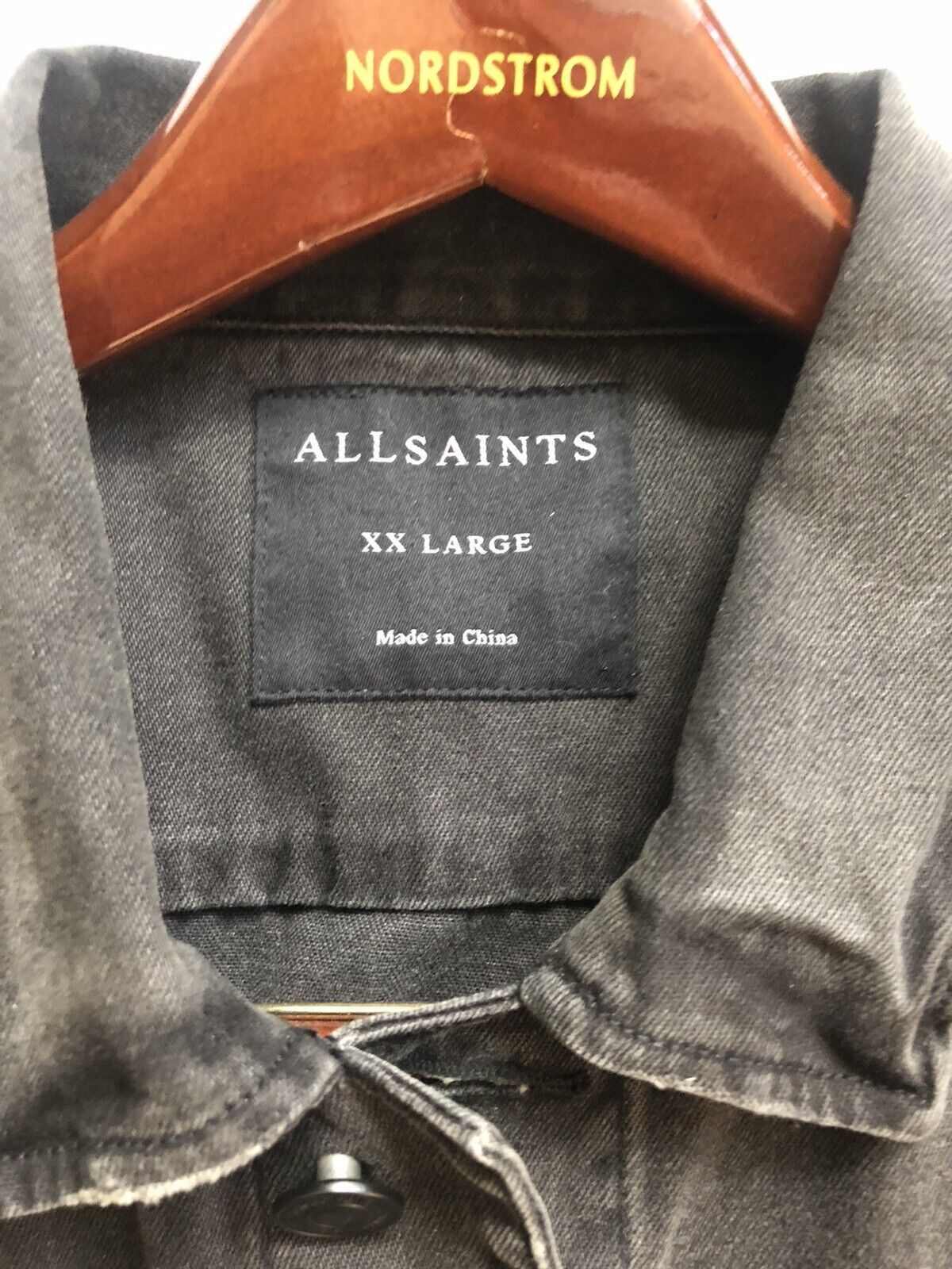 Allsaints AllSaints Okiku Boxy Denim Jacket XXL Size US XXL / EU 58 / 5 - 8 Thumbnail