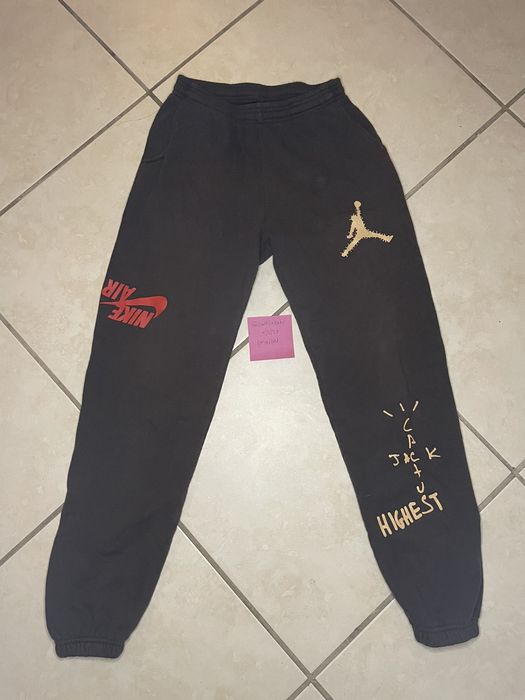 Travis Scott MJ Fleece Short Black Men's - SS19 - US