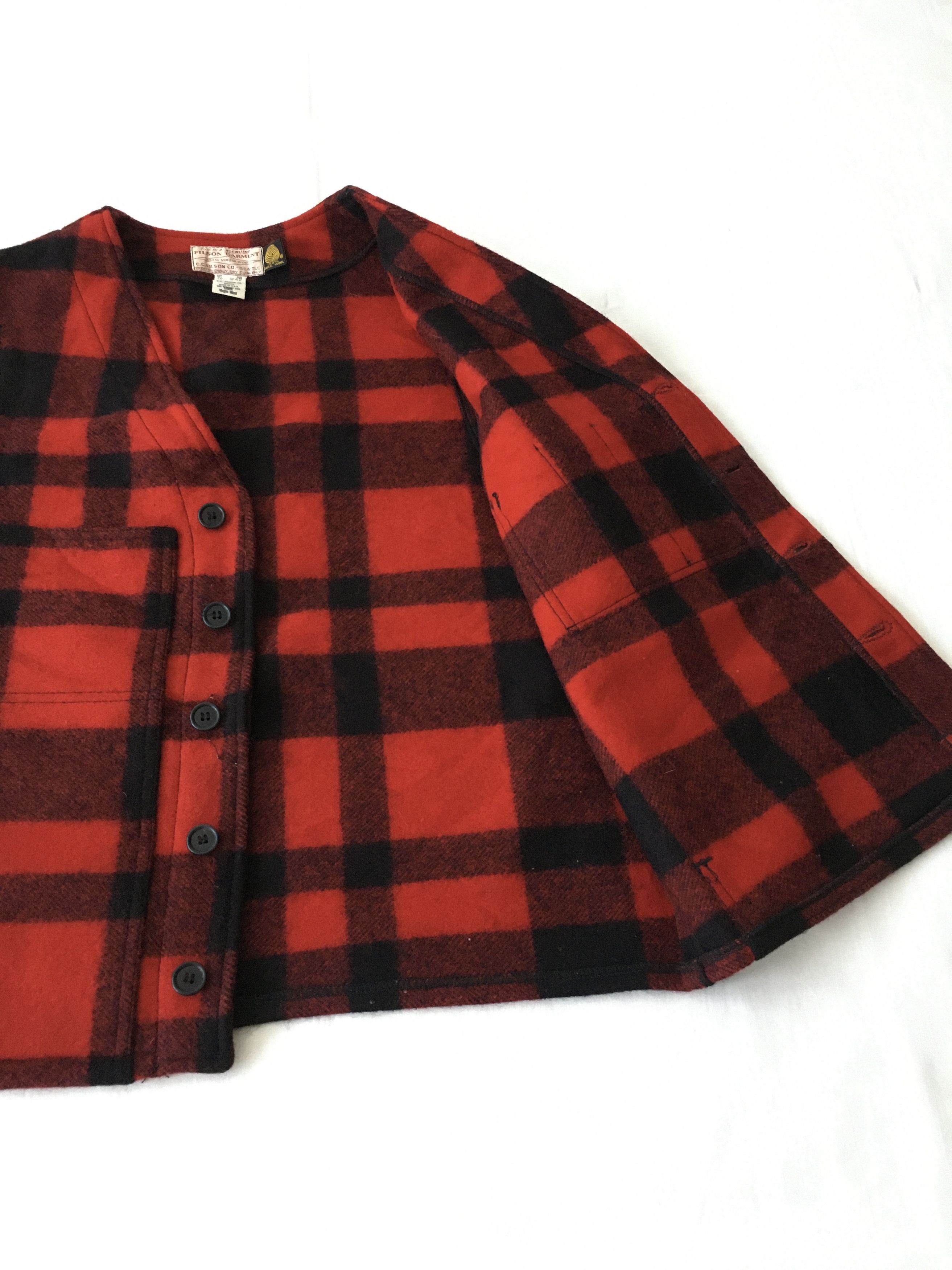 Filson Vintage CC Filson Buffalo Plaid Wool Vest NOS Size US M / EU 48-50 / 2 - 10 Thumbnail