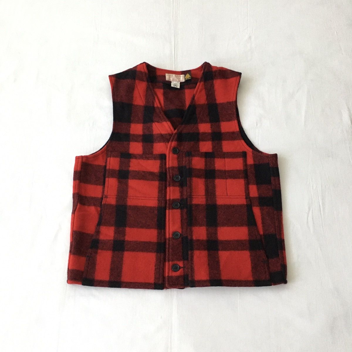 Filson Vintage CC Filson Buffalo Plaid Wool Vest NOS Size US M / EU 48-50 / 2 - 1 Thumbnail
