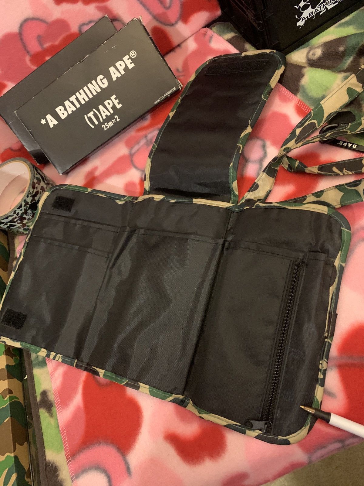 Bape Bape Folding Wallet Thing Size ONE SIZE - 2 Thumbnail