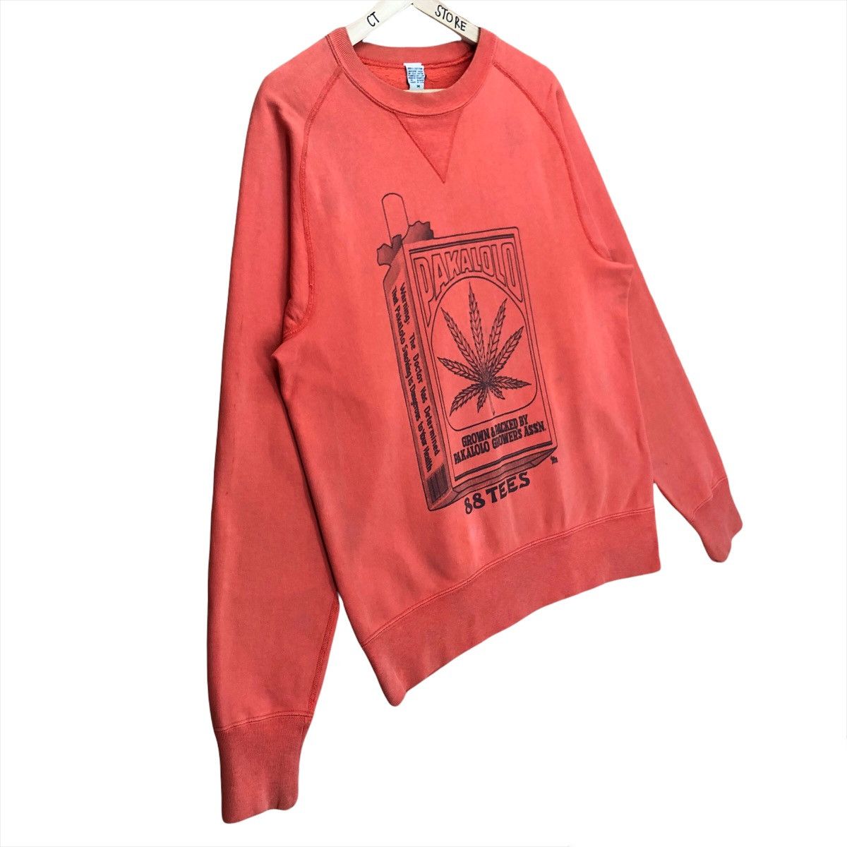 Vintage 80s Pakalolo Cannabis Weed Crewneck Sweatshirt Size M Size US M / EU 48-50 / 2 - 3 Thumbnail