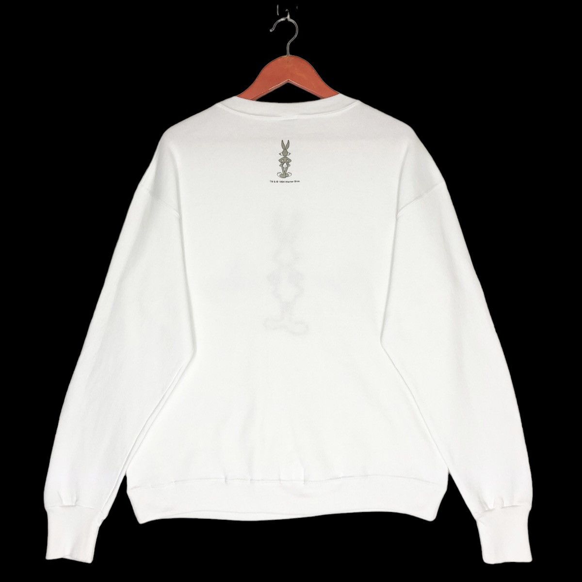 Cartoon Network × Vintage 90s Bugs Bunny Sweatshirt Embroidery Logo Size US M / EU 48-50 / 2 - 2 Thumbnail