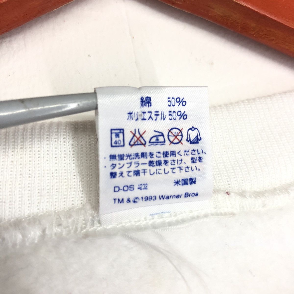 Cartoon Network × Vintage 90s Bugs Bunny Sweatshirt Embroidery Logo Size US M / EU 48-50 / 2 - 8 Thumbnail