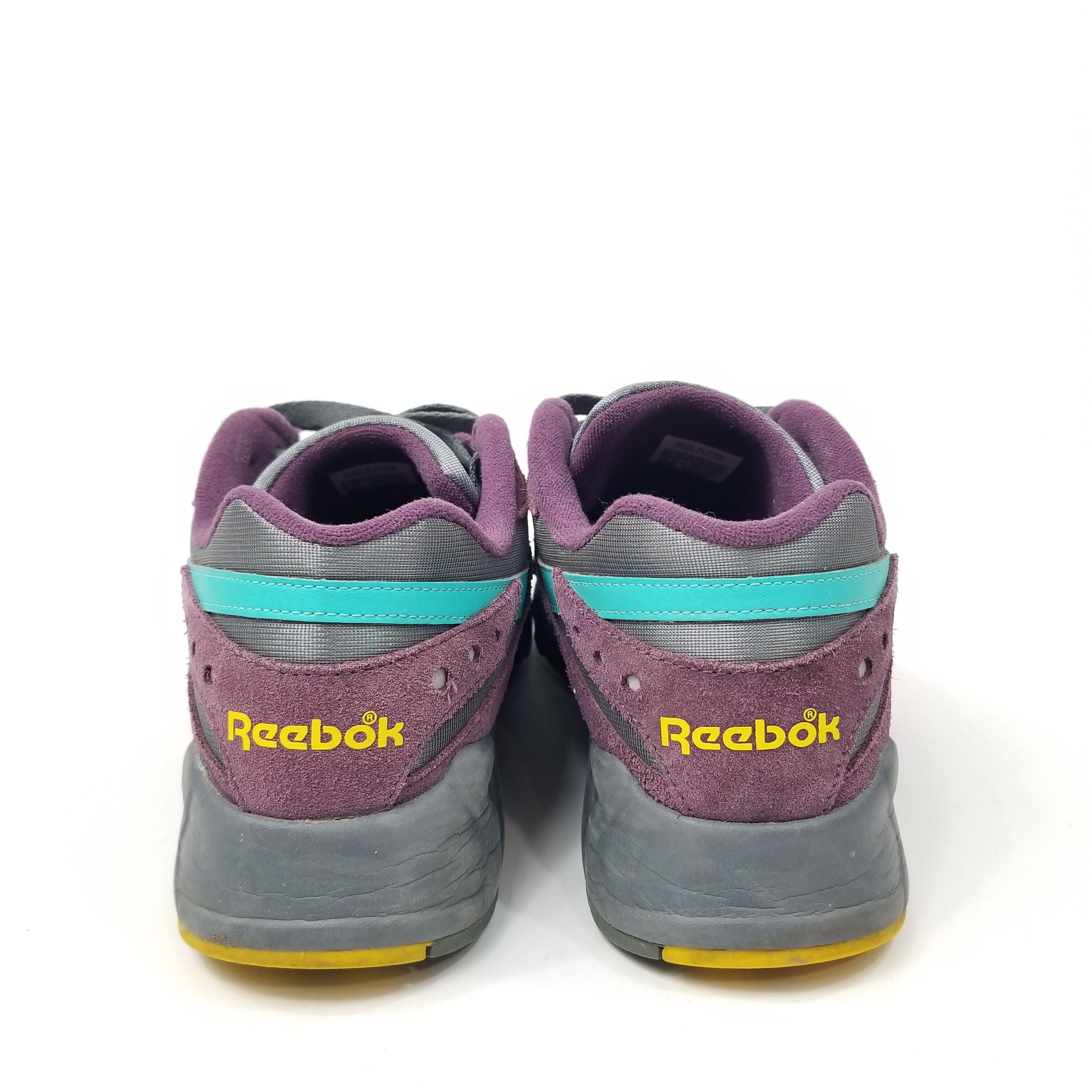 Reebok × Vintage Reebok Aztrek Low Textile Trainer Purple Sneakers Size 8.5 Size US 8.5 / EU 41-42 - 8 Thumbnail