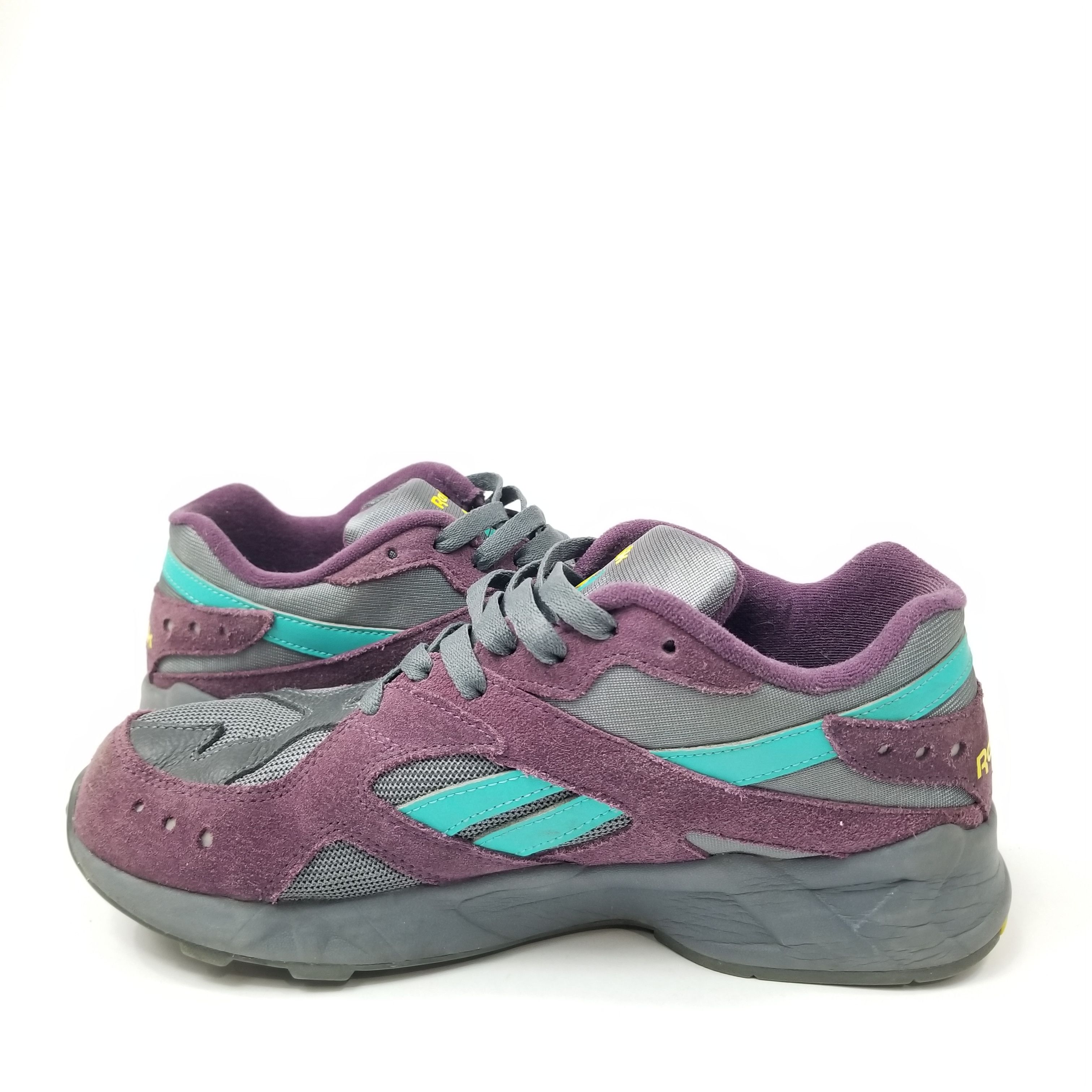Reebok × Vintage Reebok Aztrek Low Textile Trainer Purple Sneakers Size 8.5 Size US 8.5 / EU 41-42 - 6 Thumbnail