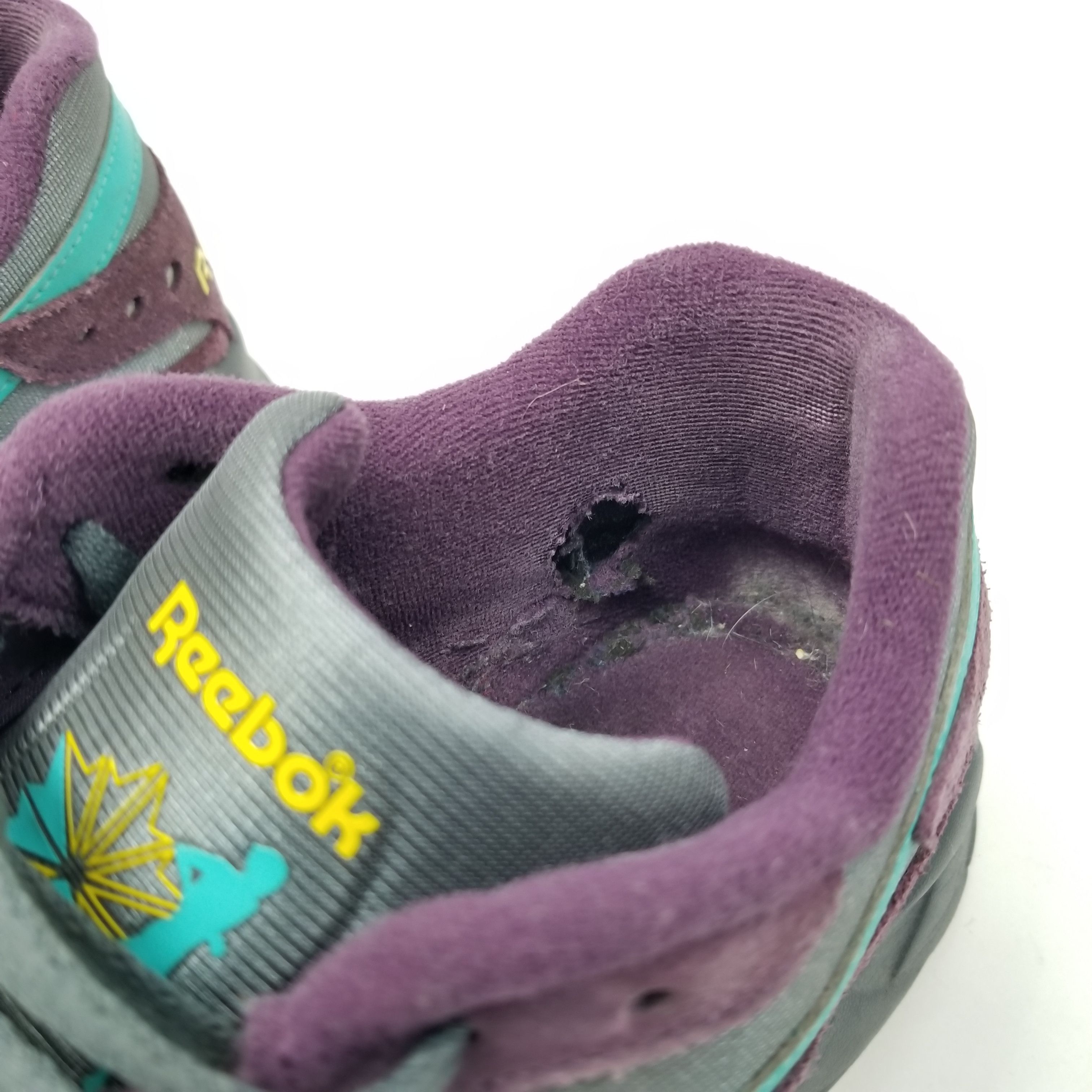 Reebok × Vintage Reebok Aztrek Low Textile Trainer Purple Sneakers Size 8.5 Size US 8.5 / EU 41-42 - 9 Thumbnail