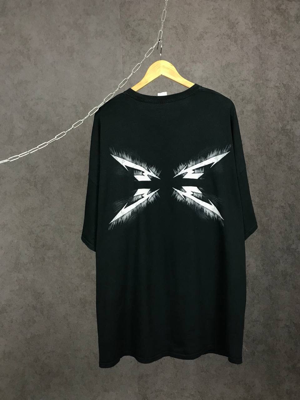 Metallica Metallica Death Magnetic 2013 vintage rock band overprinted Size US XXL / EU 58 / 5 - 2 Thumbnail