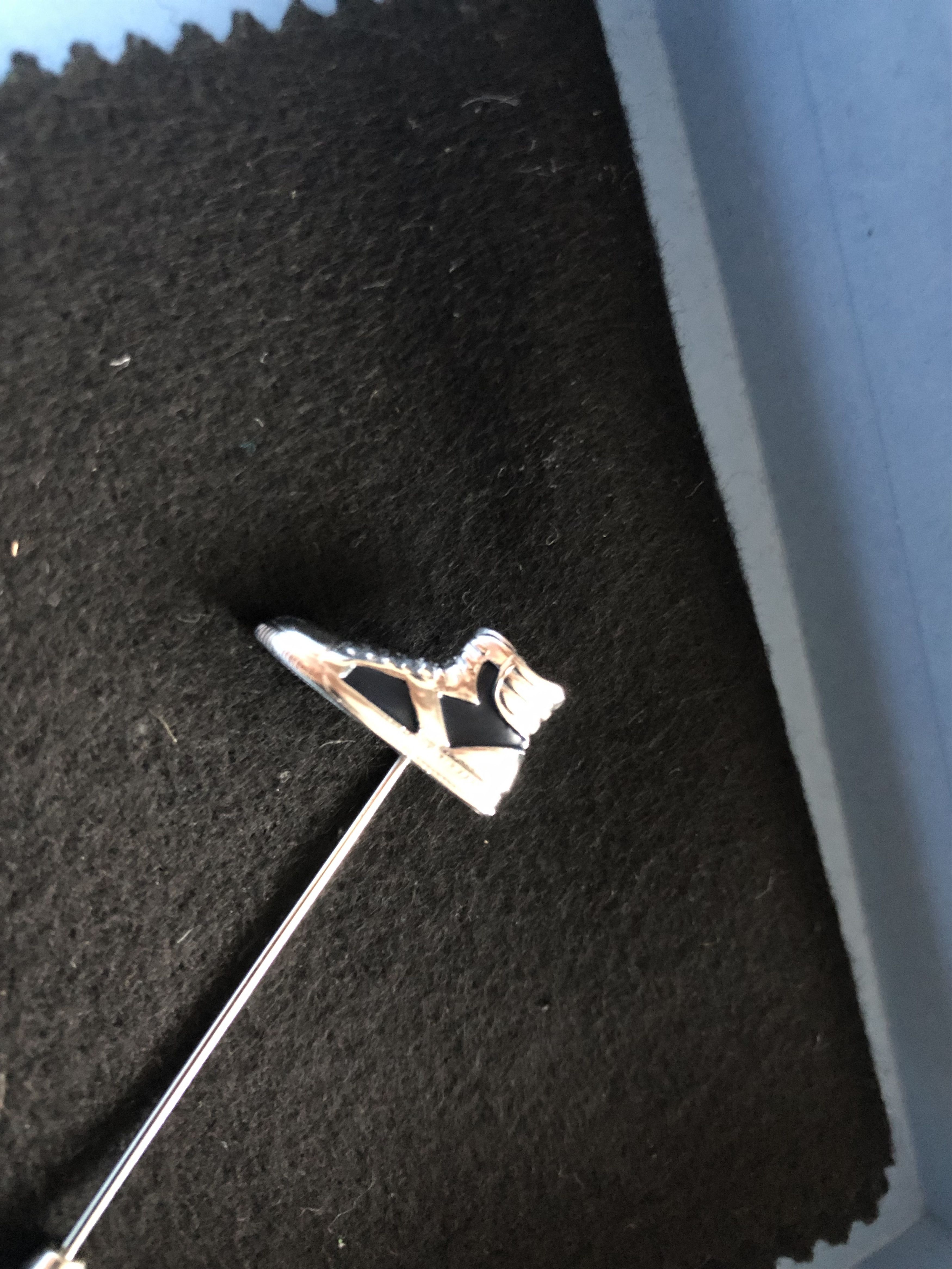 Lanvin Lanvin Tie Pin Rhodium rising shoes Size ONE SIZE - 2 Thumbnail