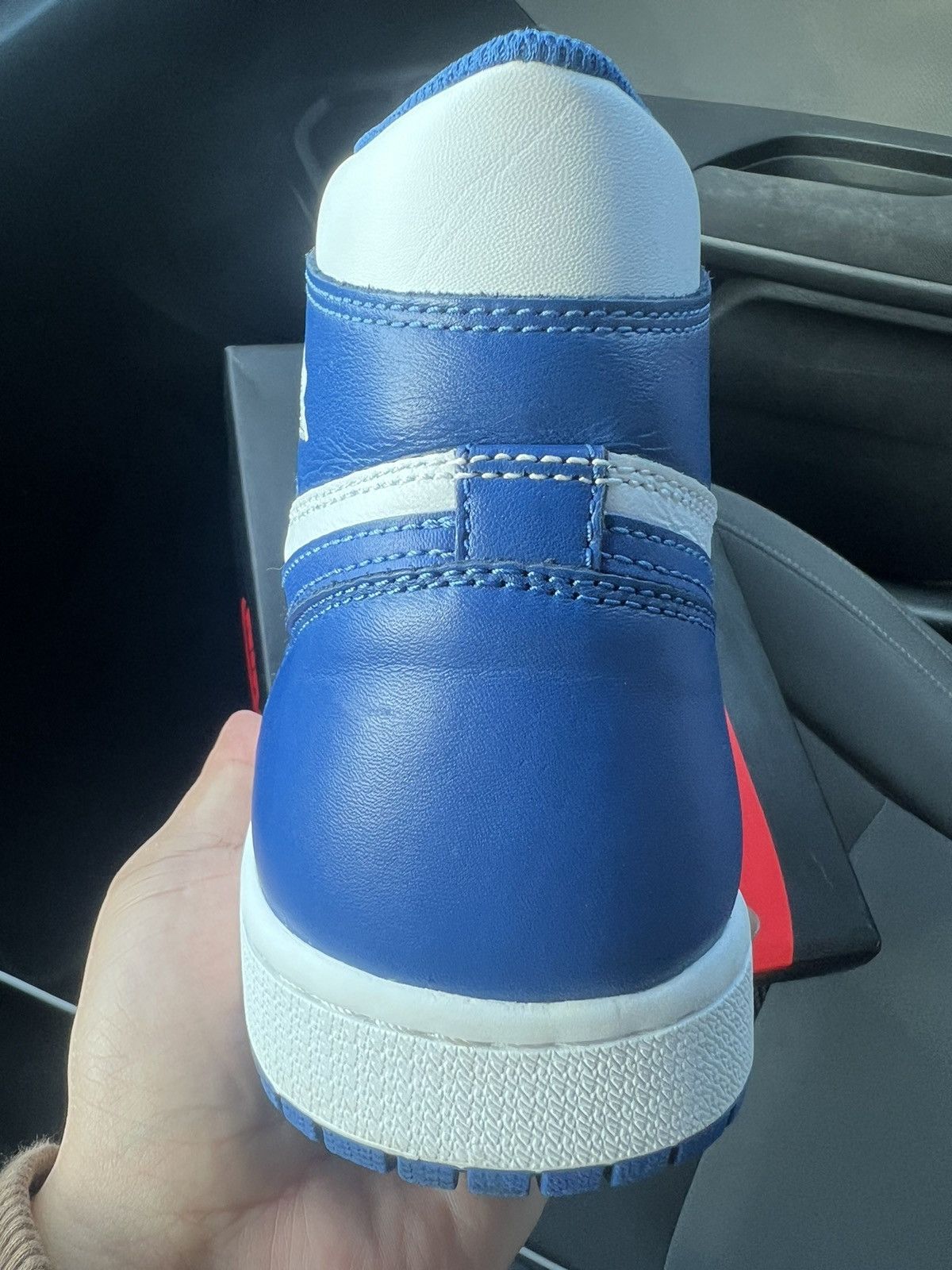 Jordan Brand Air Jordan 1 High Storm Blue Size US 8 / EU 41 - 10 Thumbnail