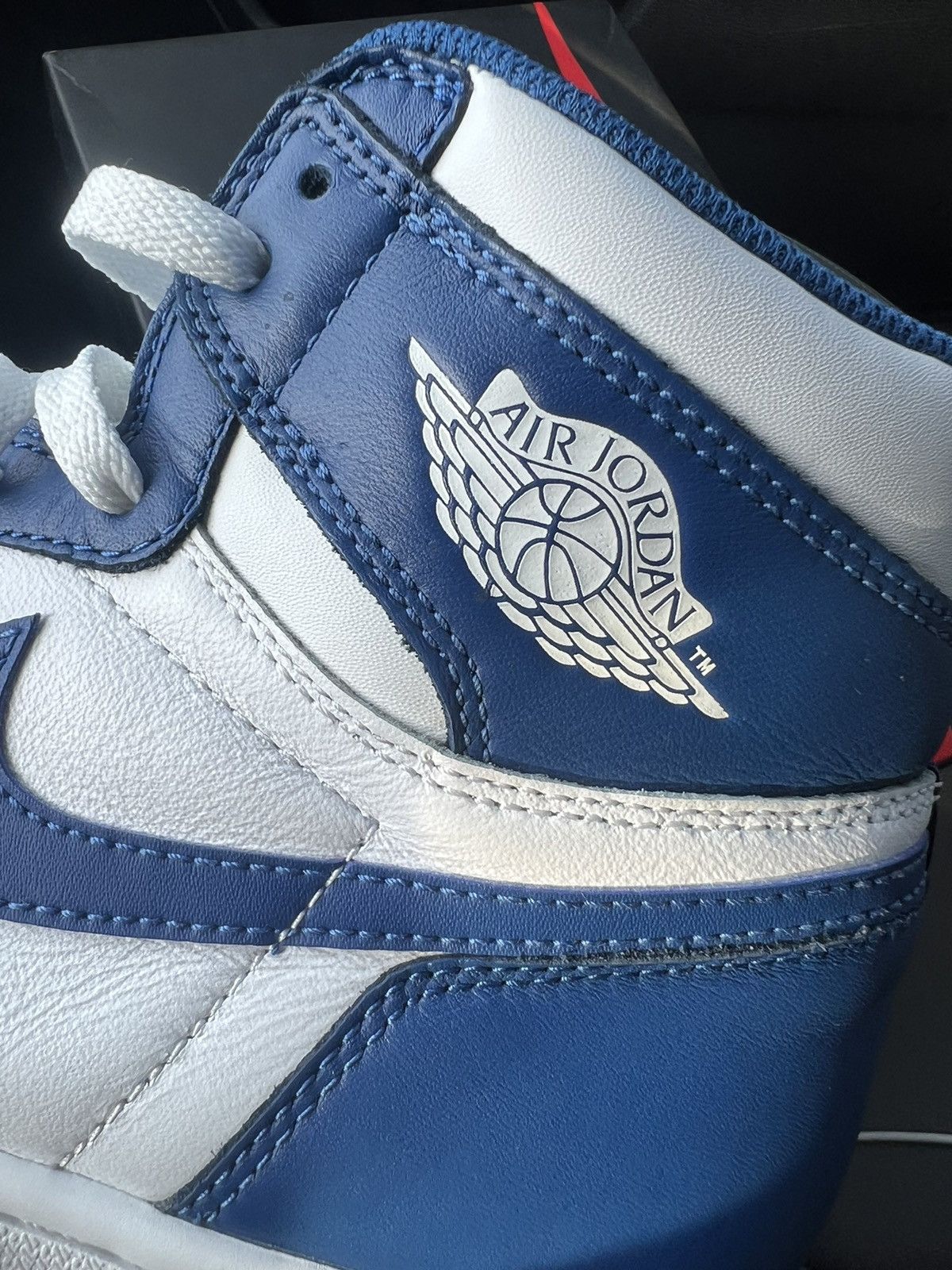 Jordan Brand Air Jordan 1 High Storm Blue Size US 8 / EU 41 - 12 Thumbnail