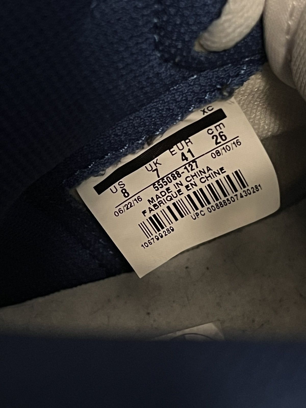 Jordan Brand Air Jordan 1 High Storm Blue Size US 8 / EU 41 - 20 Thumbnail