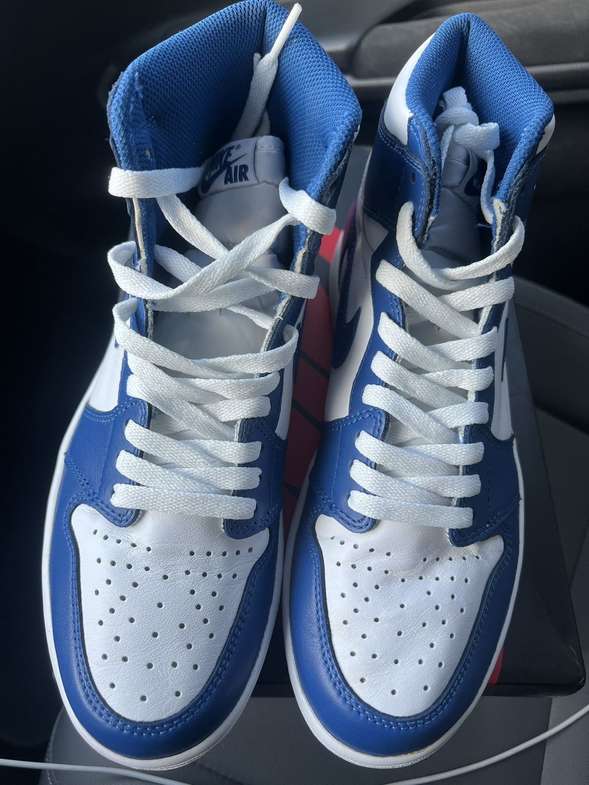 Jordan Brand Air Jordan 1 High Storm Blue Size US 8 / EU 41 - 5 Thumbnail