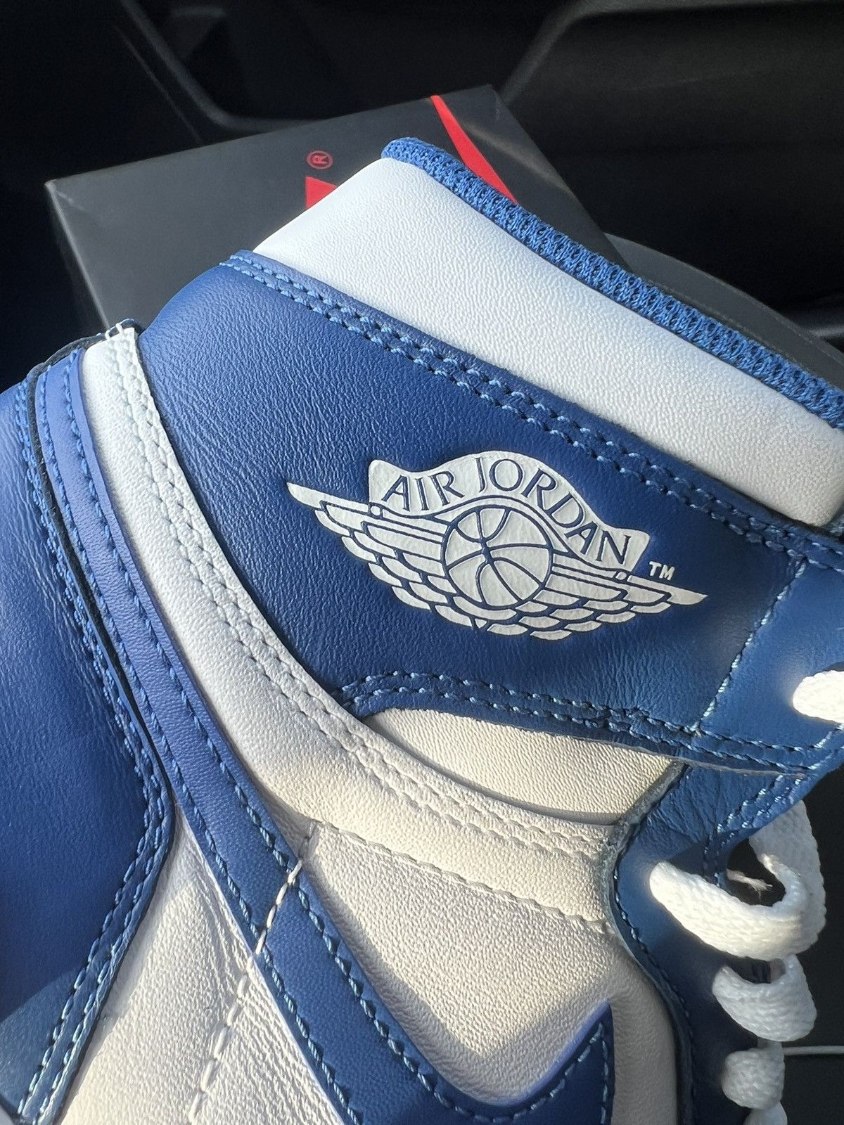 Jordan Brand Air Jordan 1 High Storm Blue Size US 8 / EU 41 - 13 Thumbnail
