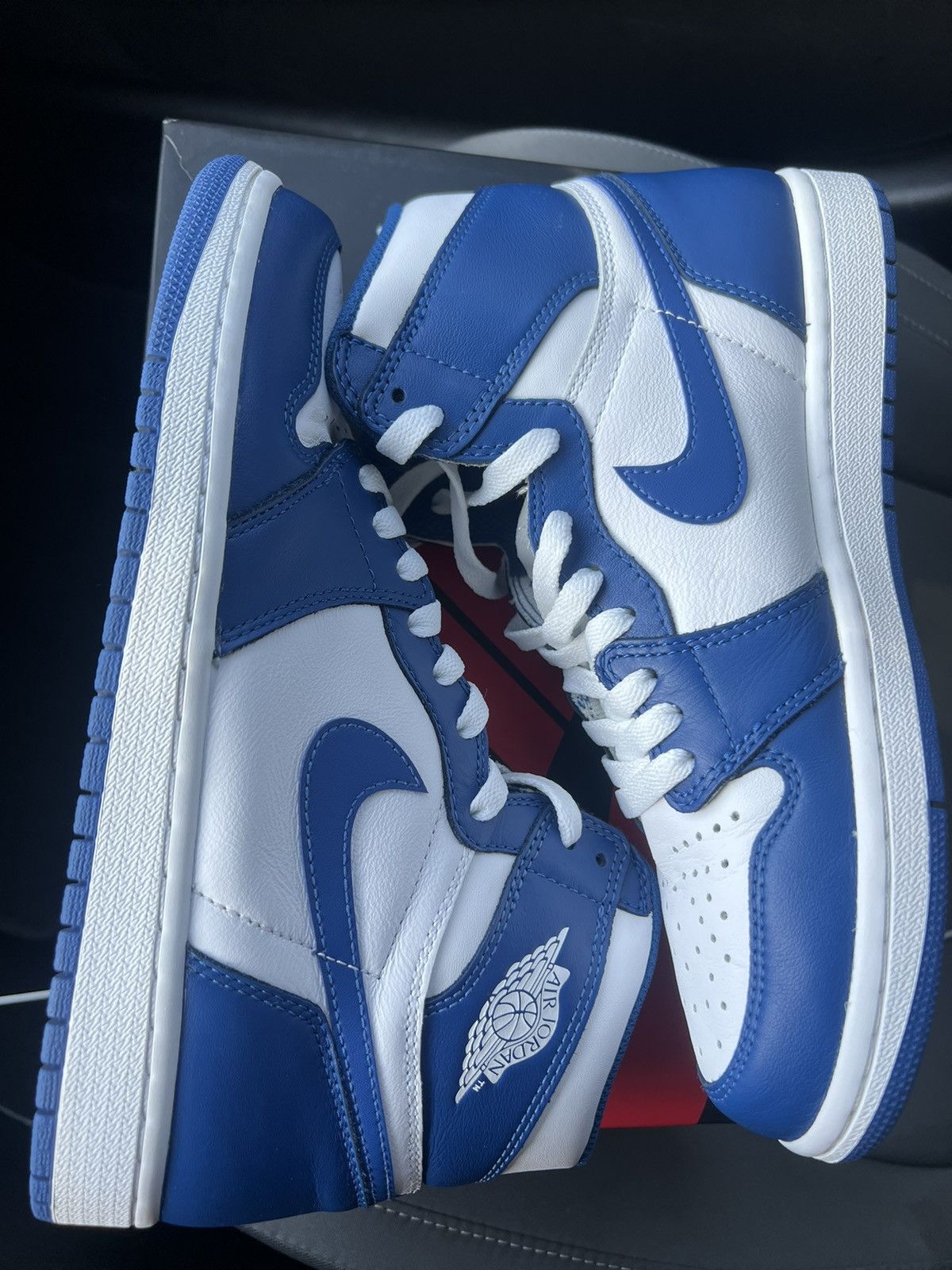 Jordan Brand Air Jordan 1 High Storm Blue Size US 8 / EU 41 - 4 Thumbnail