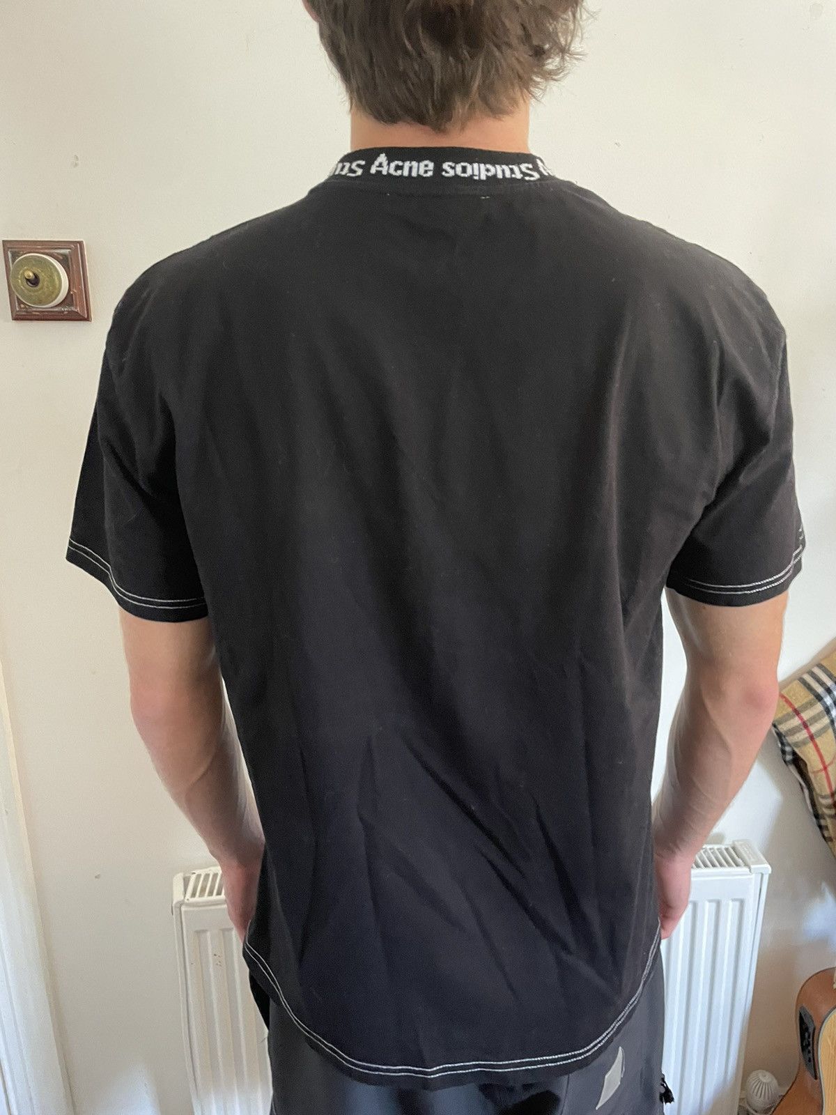 Acne Studios vintage mock neck T shirt