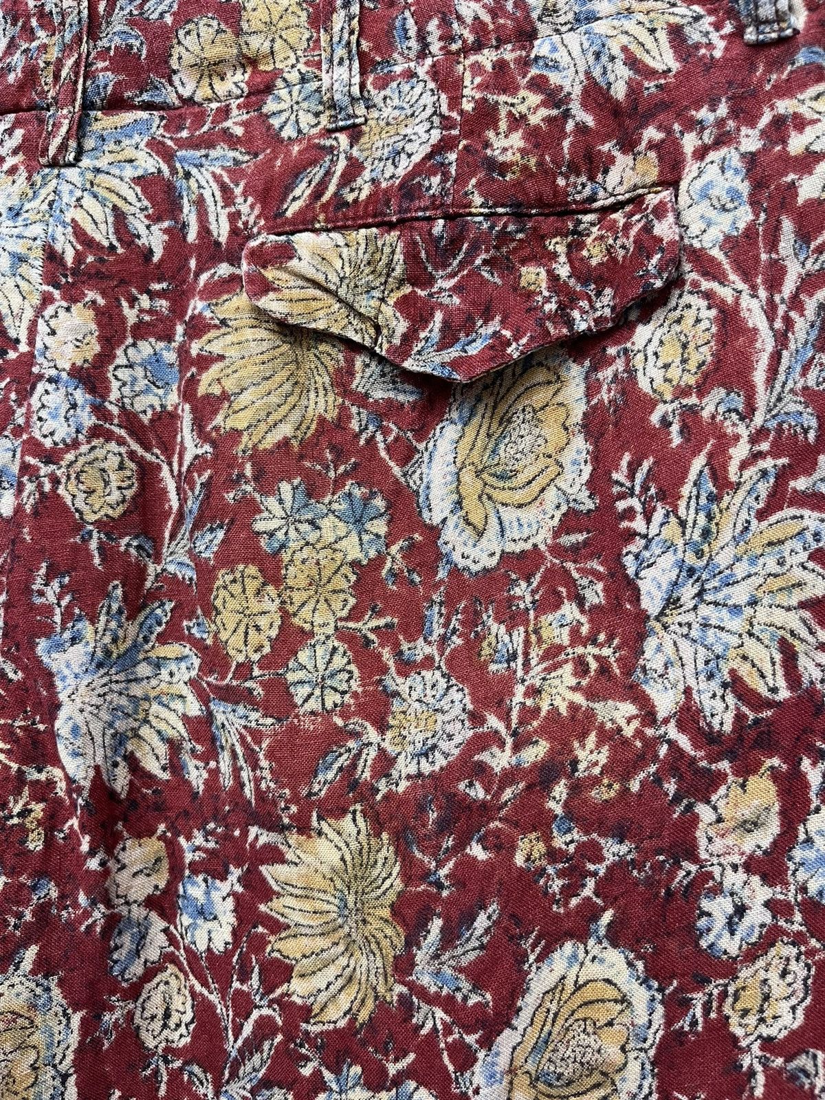 Polo Ralph Lauren Vintage Polo Ralph Lauren Floral Linen Shorts sz 34” Size US 34 / EU 50 - 6 Thumbnail