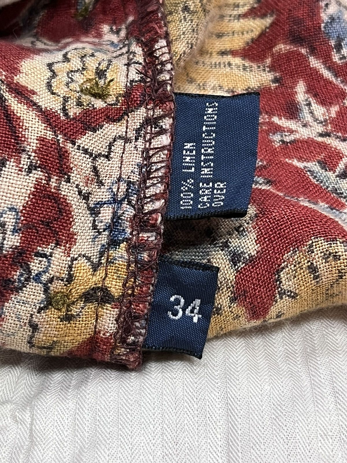 Polo Ralph Lauren Vintage Polo Ralph Lauren Floral Linen Shorts sz 34” Size US 34 / EU 50 - 14 Thumbnail