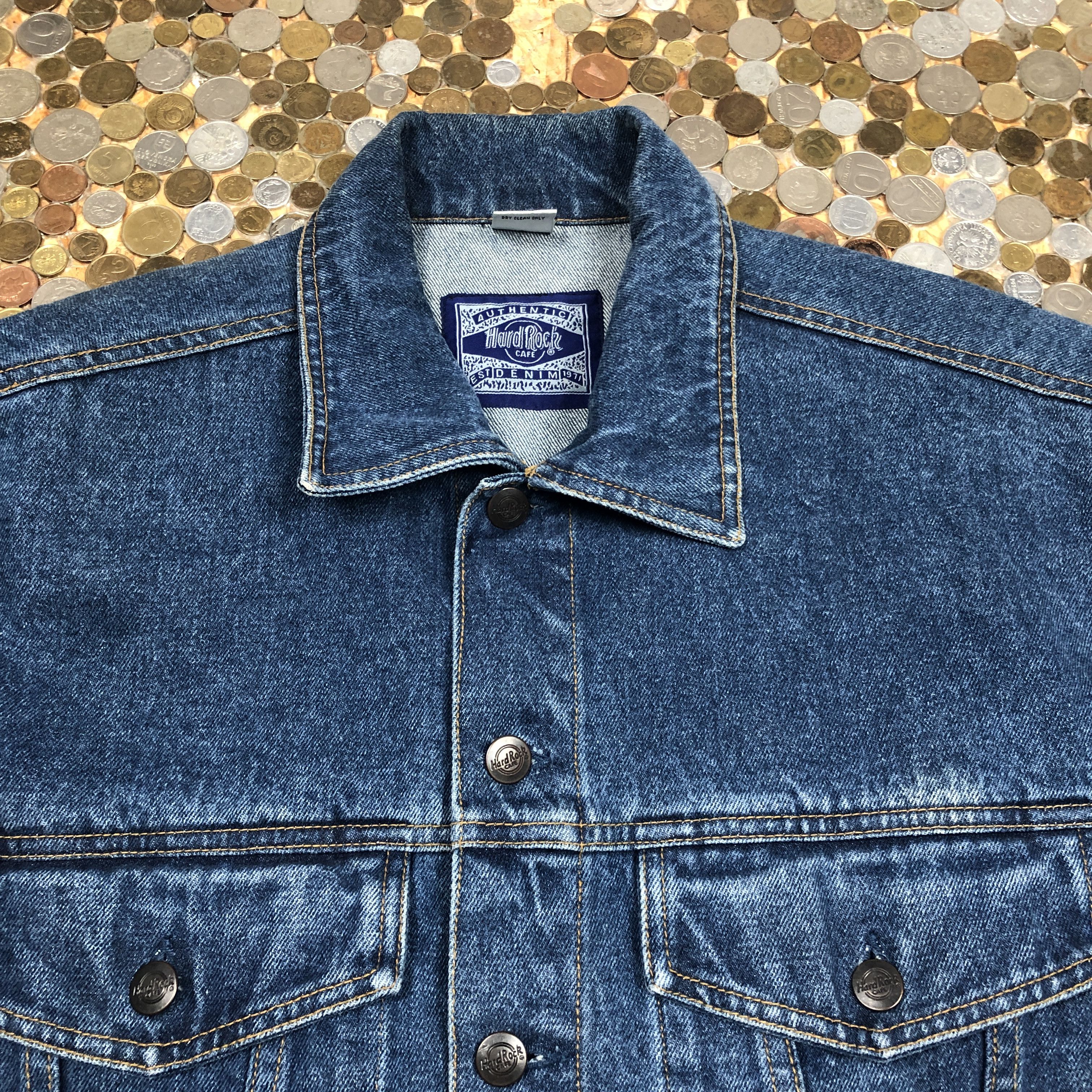 Hard Rock Cafe Hard Rock Cafe Denim Jacket PARIS Size US M / EU 48-50 / 2 - 5 Thumbnail