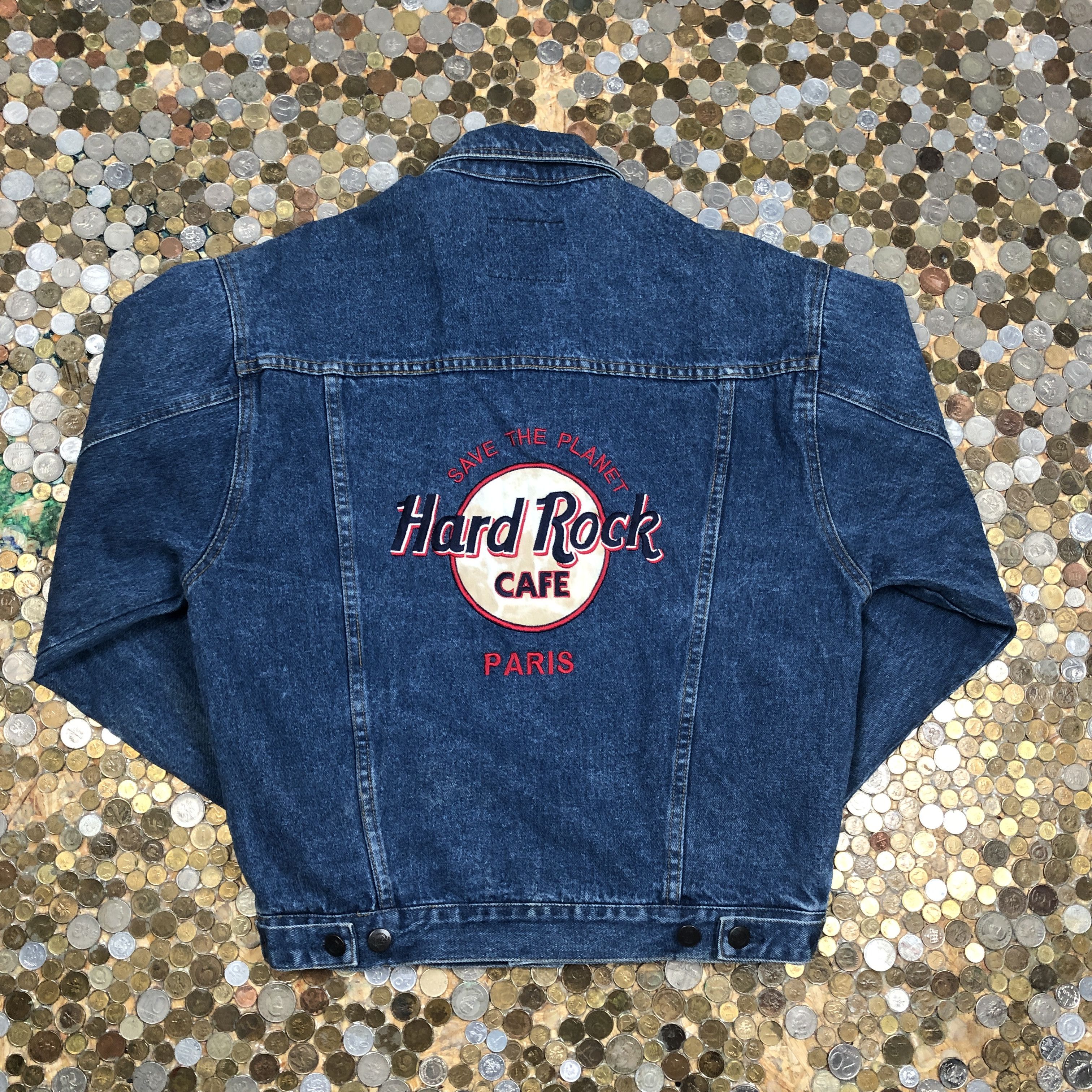 Hard Rock Cafe Hard Rock Cafe Denim Jacket PARIS Size US M / EU 48-50 / 2 - 1 Thumbnail