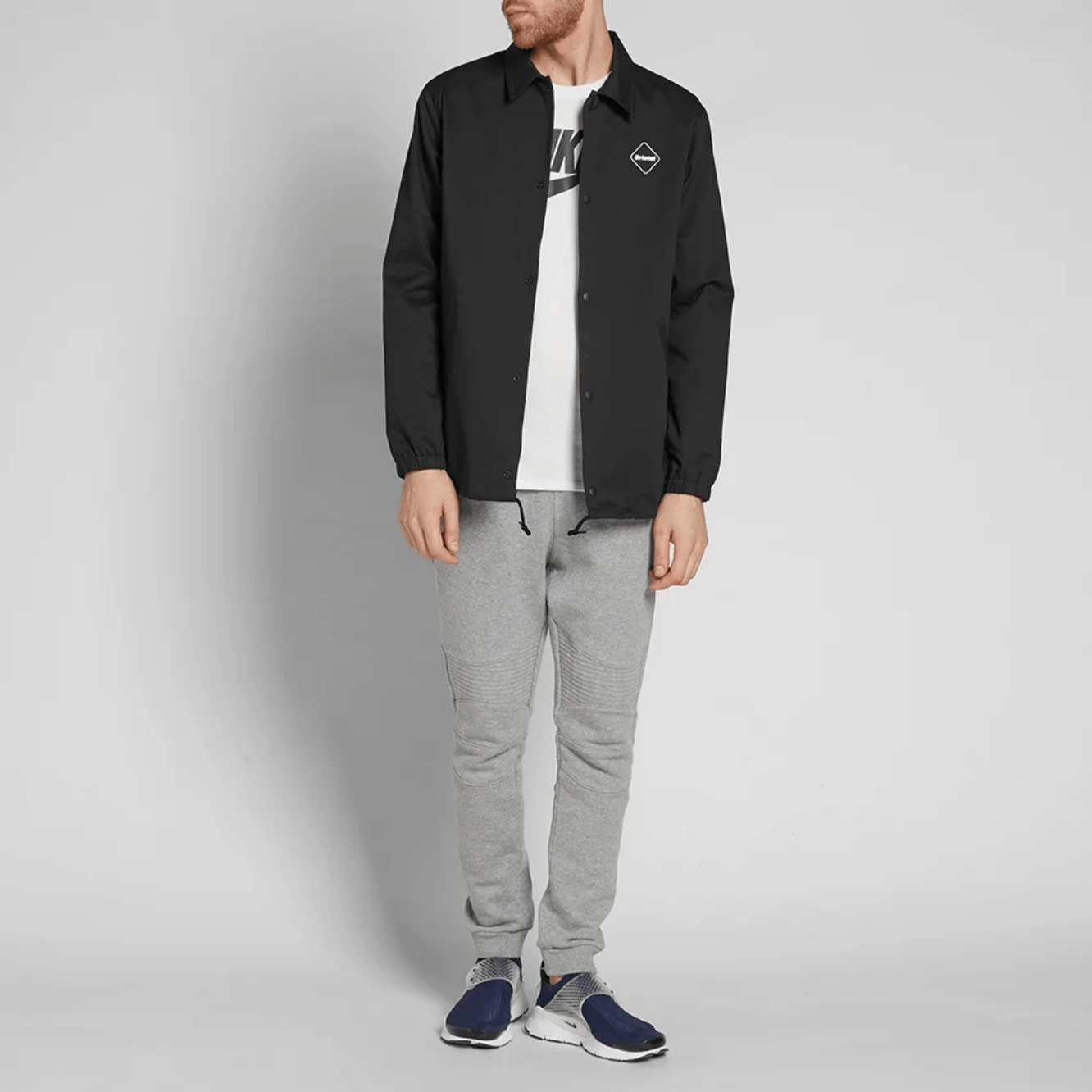 F.C.R.B × Sophnet. SOPHNET FC REAL BRISTOL Arch Logo Coach Jacket Size US XL / EU 56 / 4 - 12 Thumbnail