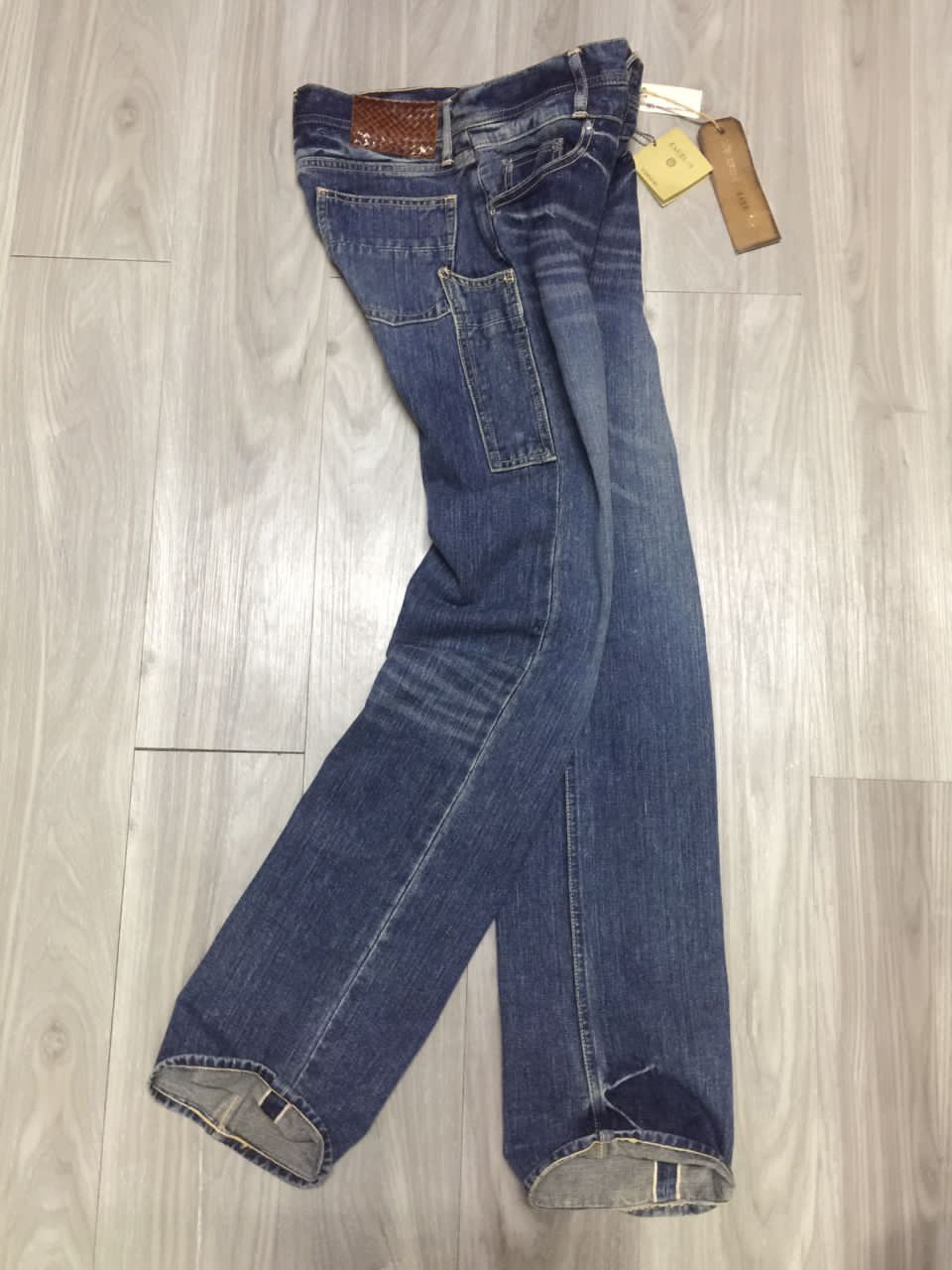 Japanese Brand Gallardagalante x Chelseacard Straight Selvedge Jeans Size US 28 / EU 44 - 12 Thumbnail