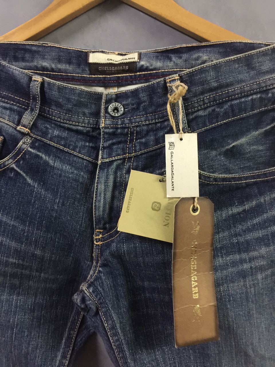 Japanese Brand Gallardagalante x Chelseacard Straight Selvedge Jeans Size US 28 / EU 44 - 4 Thumbnail