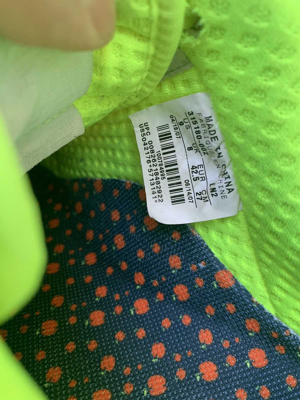 Nike Air Force 1 Premium 07 Light Bone | Light Bone-Volt-Black Size US 9 / EU 42 - 7 Thumbnail