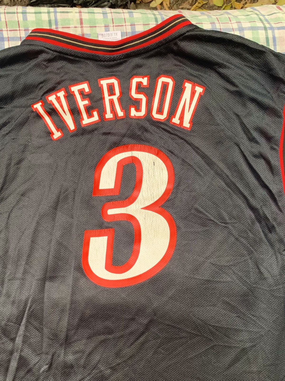 NBA × Nike Reebok Philadelphia 76ers Allen Iverson NBA Jersey Size US XL / EU 56 / 4 - 6 Thumbnail
