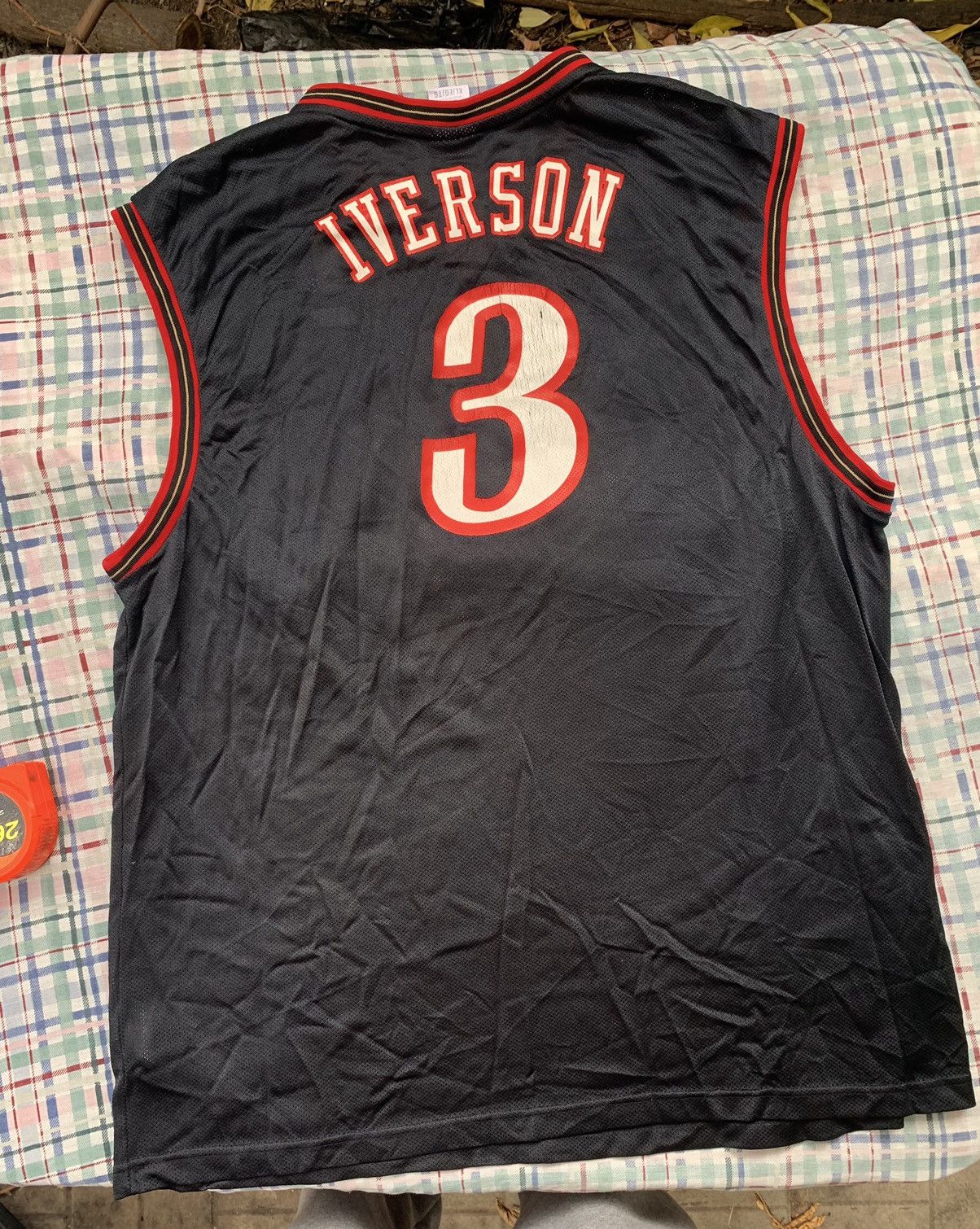 NBA × Nike Reebok Philadelphia 76ers Allen Iverson NBA Jersey Size US XL / EU 56 / 4 - 5 Thumbnail