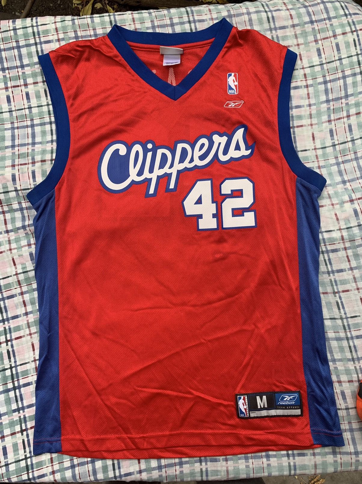 VINTAGE Adidas NBA LOS ANGELES CLIPPERS ELTON BRAND JERSEY SZ L