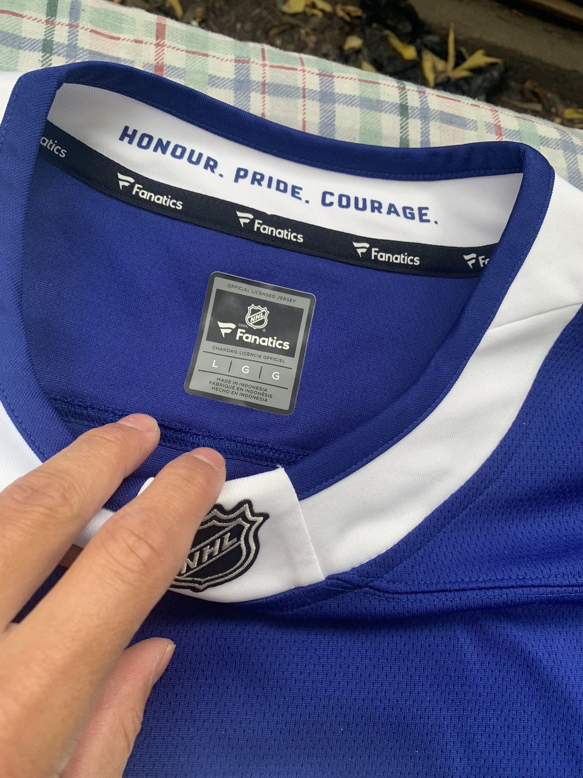 NHL Fan Fanatics Toronto Maple Leafs T Arenas NHL Jersey Size US L / EU 52-54 / 3 - 4 Thumbnail