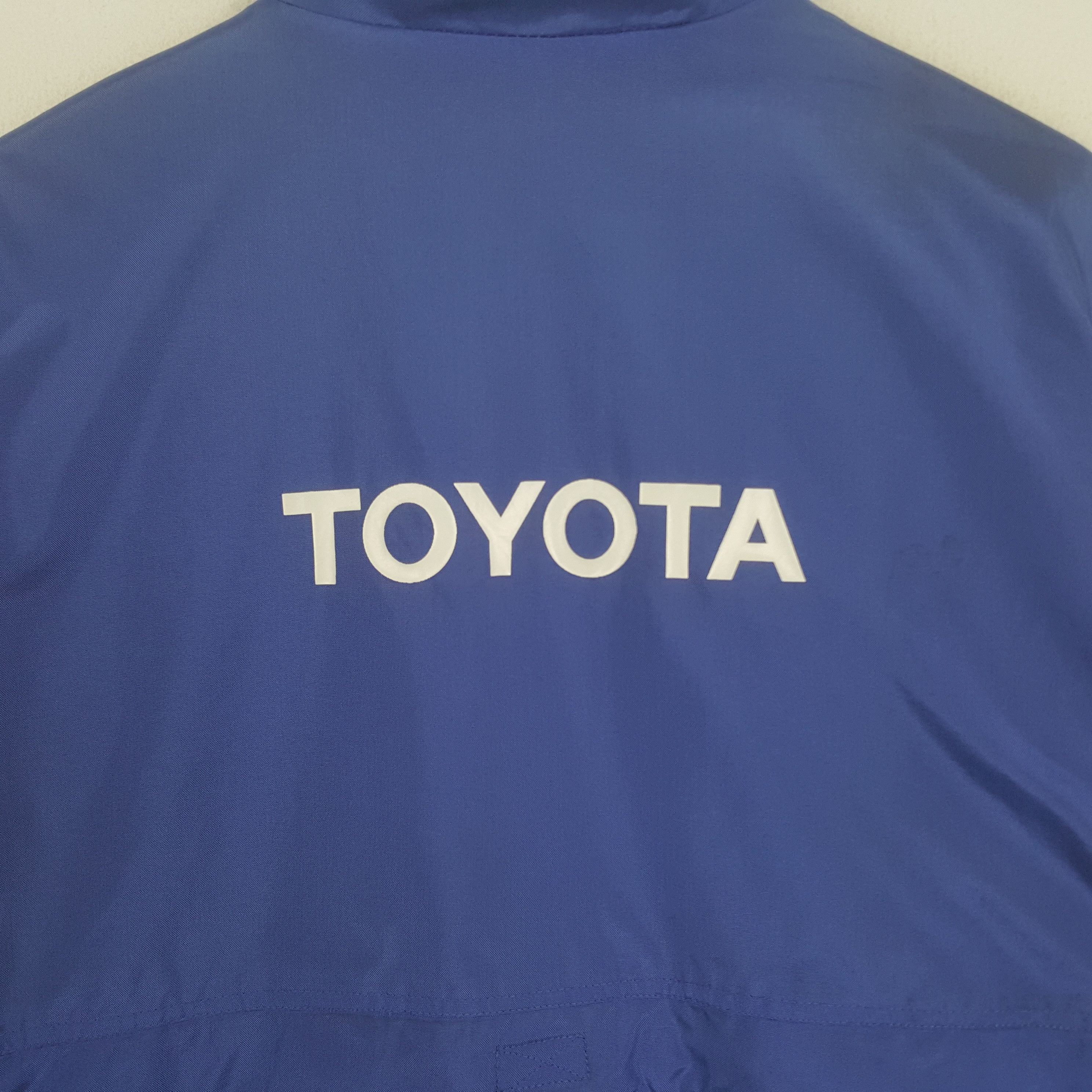 Japanese Brand × Vintage Vintage Toyota Japanese Racing Team Uniform Jacket Size US XL / EU 56 / 4 - 2 Thumbnail