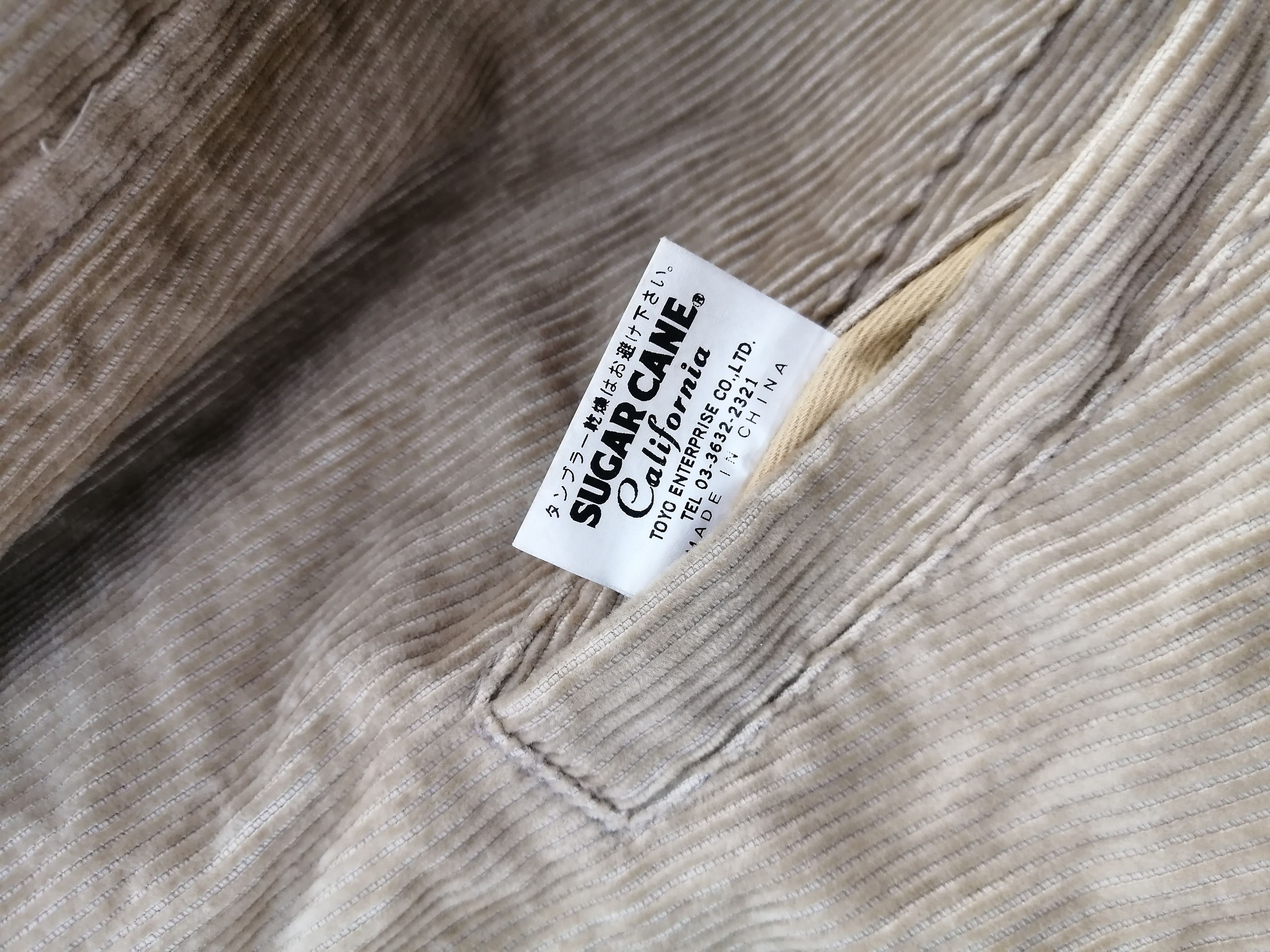 Sugar Cane Corduroy Jacket Size US M / EU 48-50 / 2 - 11 Thumbnail